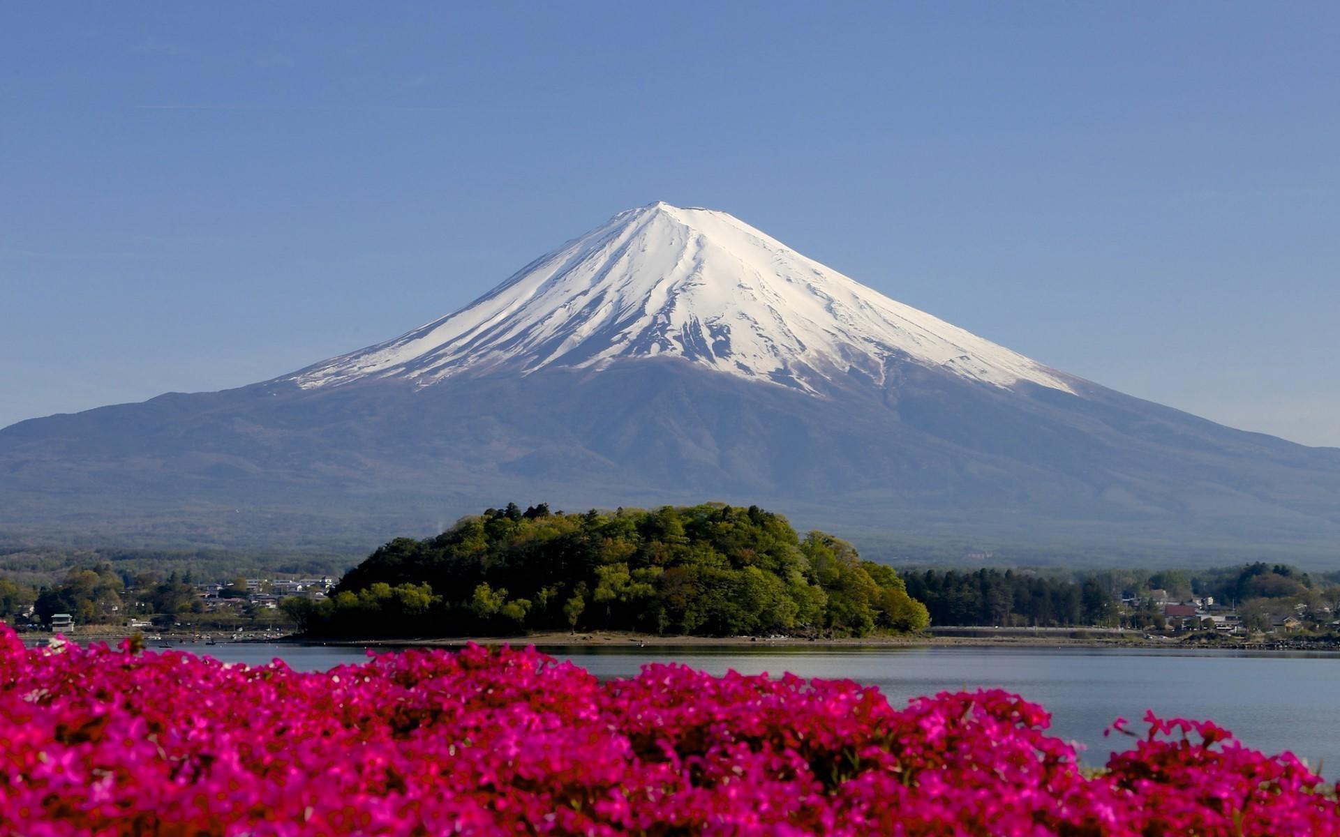 Japan Landscape Mount Fuji Wallpaper And Background