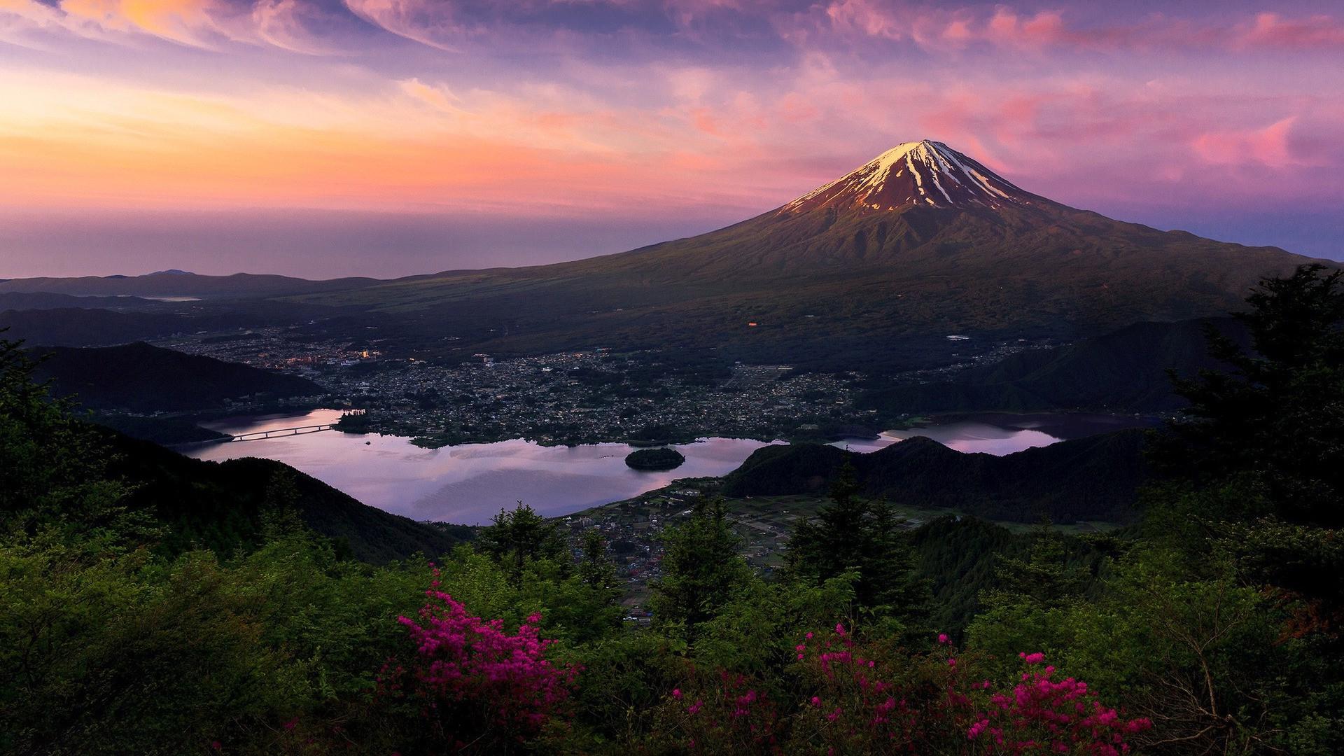 nature, Mountain, Japan, Mount Fuji, Landscape Wallpaper HD