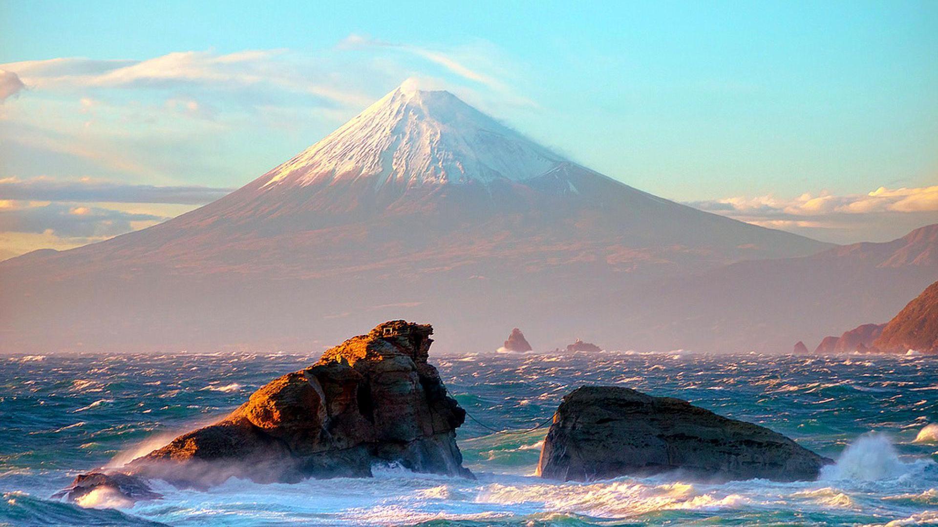 Mount Fuji HD Wallpaper Seas And Mountains