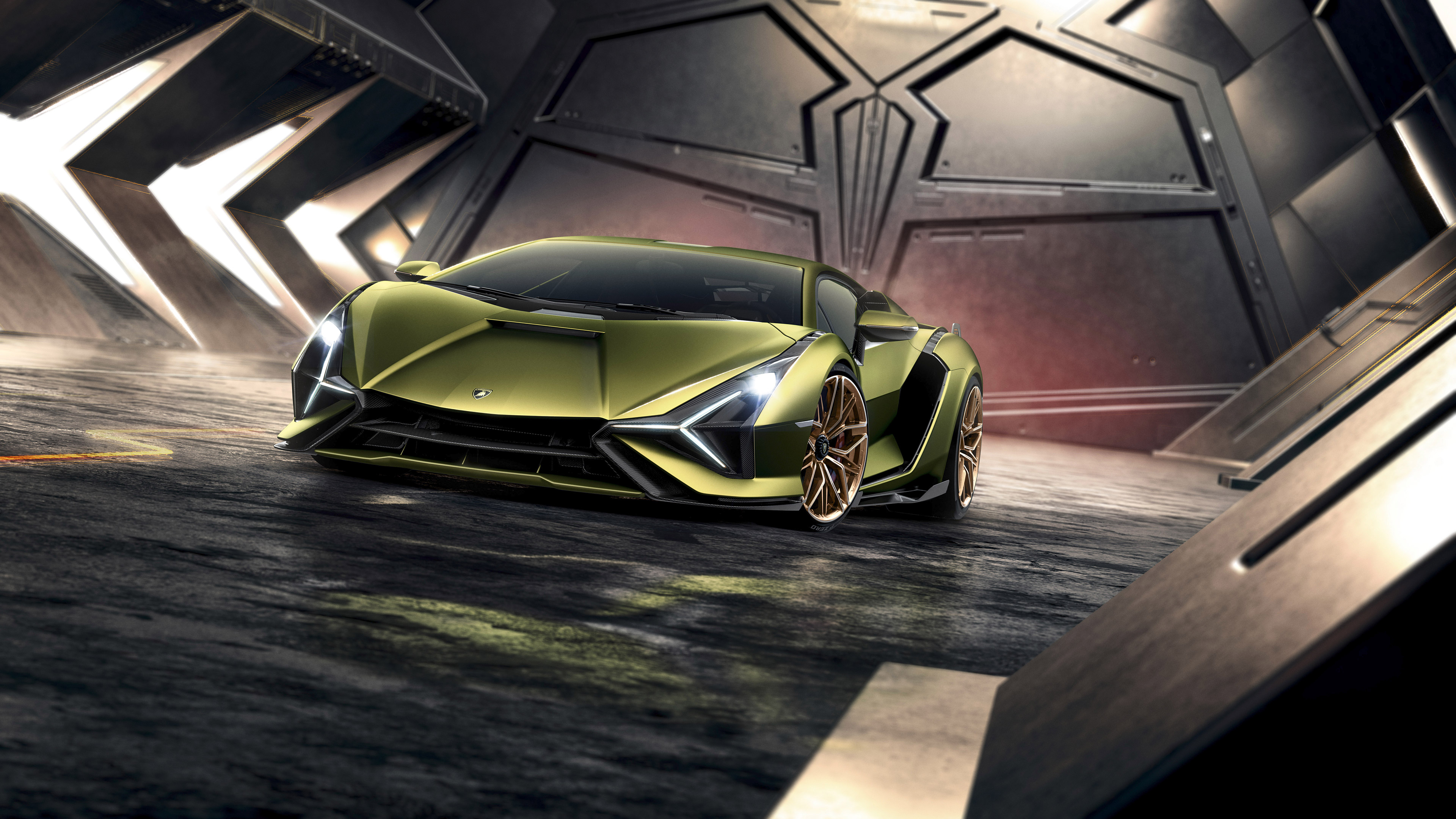 Download 2020 Lamborghini Sian Wallpaper