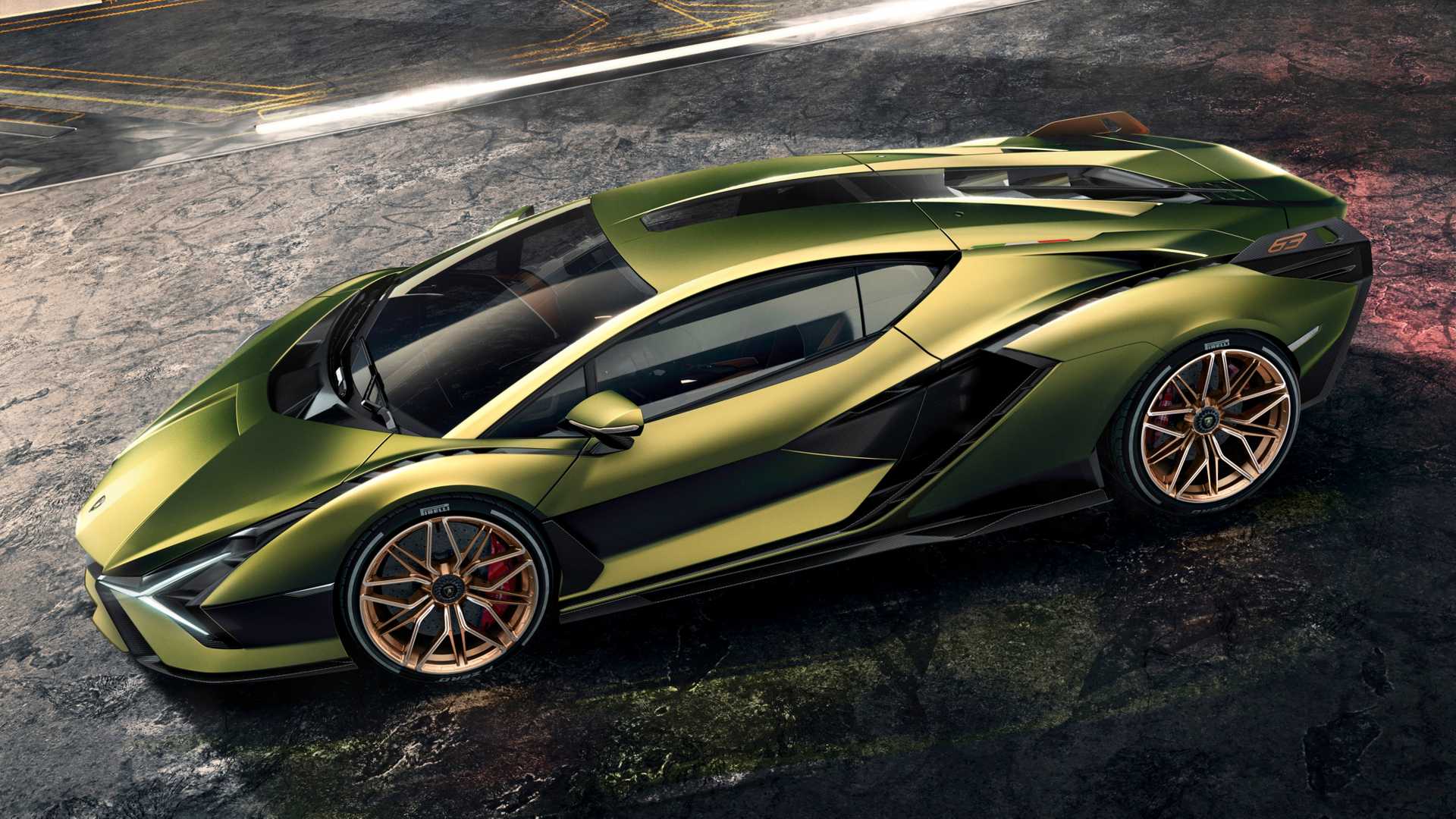 Lamborghini Sian Debuts As Brand's First Electrified Production Car