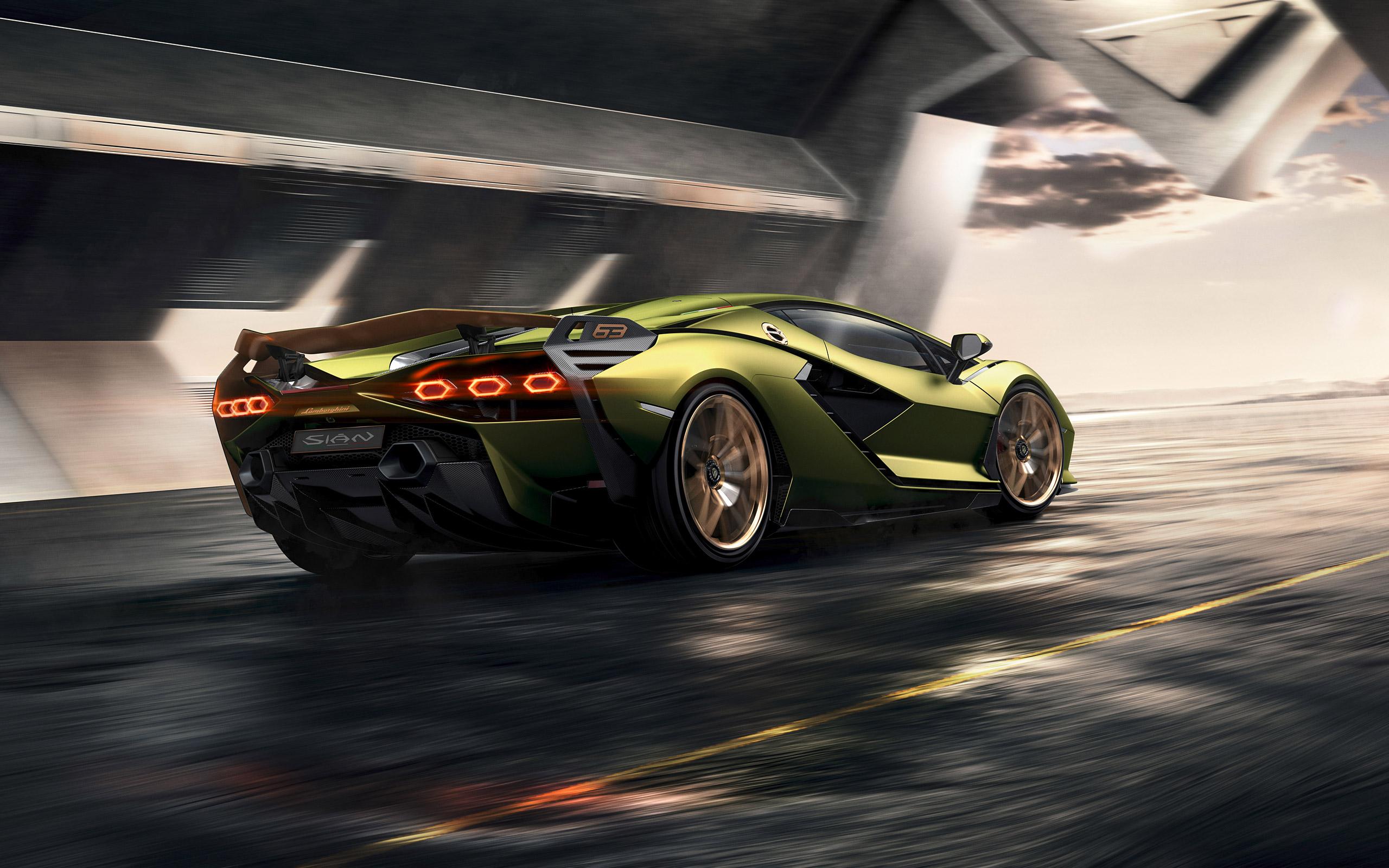Download 2020 Lamborghini Sian Wallpaper