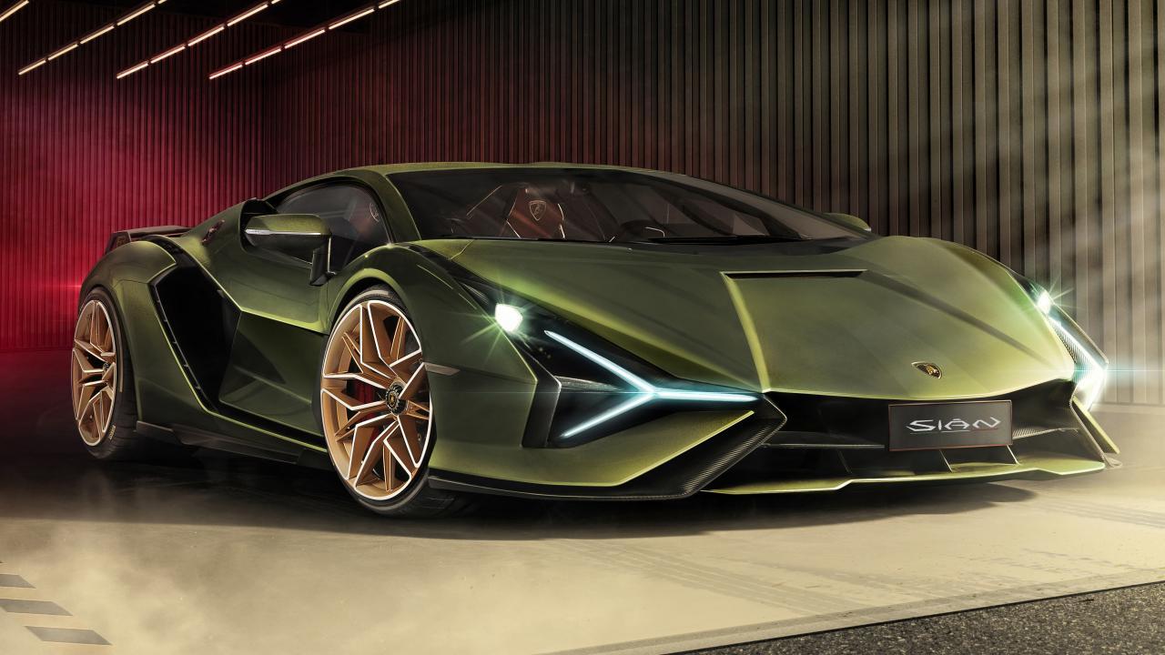 The new hybrid Sián is the most powerful car Lamborghini's ever