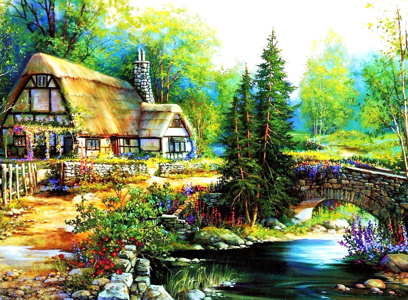 Cottage Life Wallpapers - Wallpaper Cave