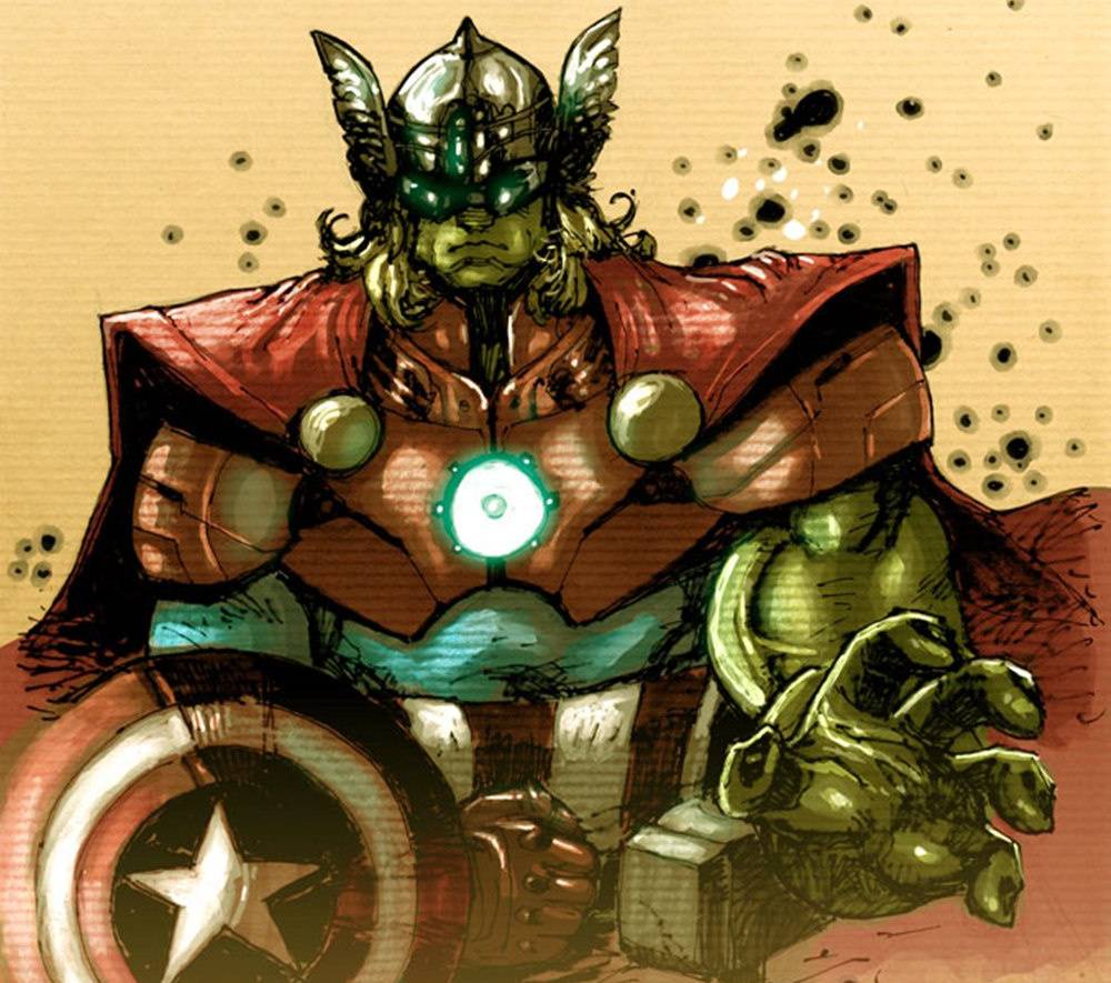 Avengers Fusion Wallpaper