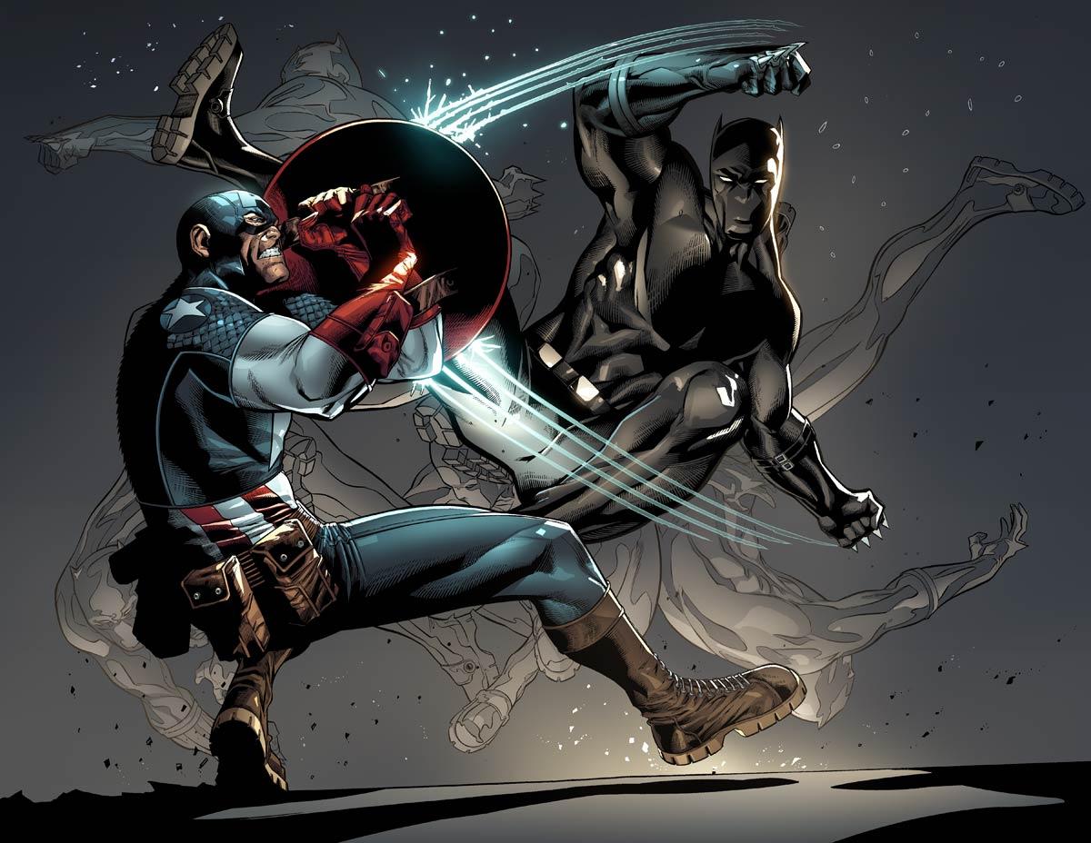 Captain America Vs Deathstroke