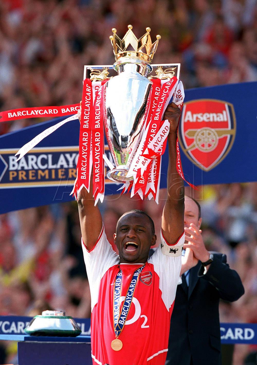 August 1996: Vieira signs for Club