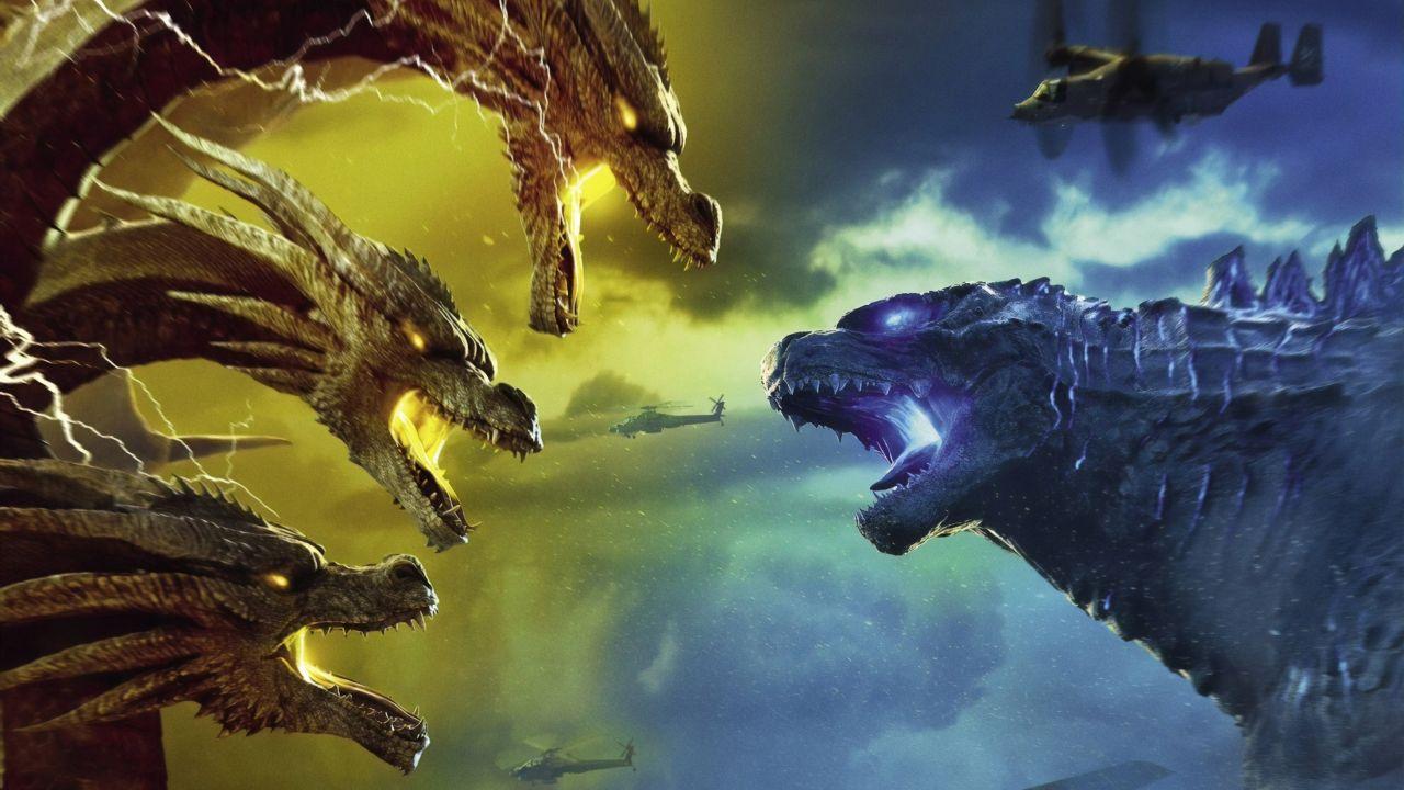 Wallpaper Godzilla: King of the Monsters, King Ghidorah, 2019