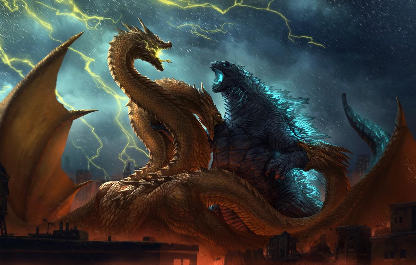 ghidorah godzilla king of the monsters 4k iPhone 11 Wallpapers Free Download