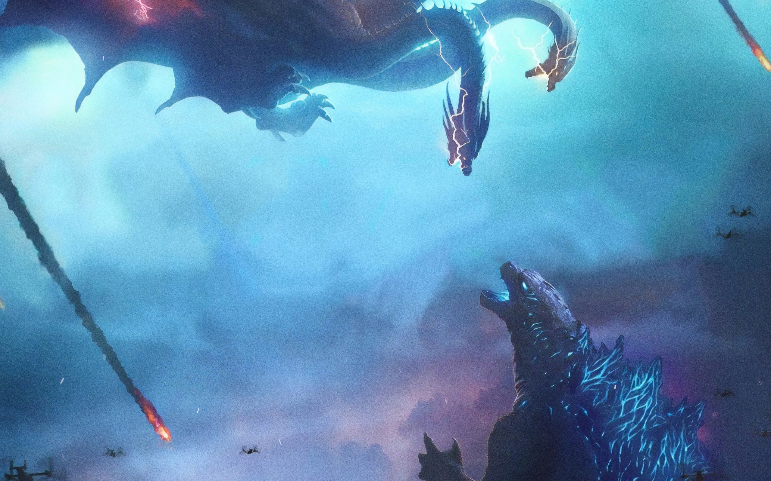Godzilla vs. King Ghidorah Godzilla: King of the Monsters 4K