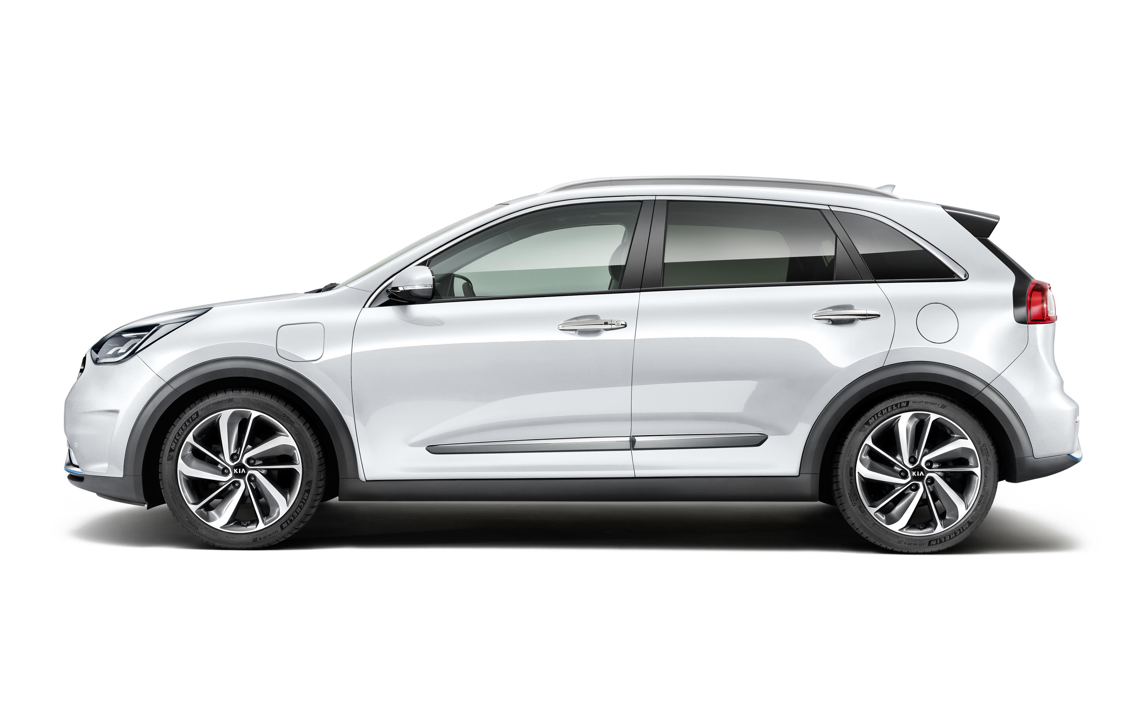 Download Wallpaper Kia Niro PHEV, 2018, Plug In Hybrid, Electric