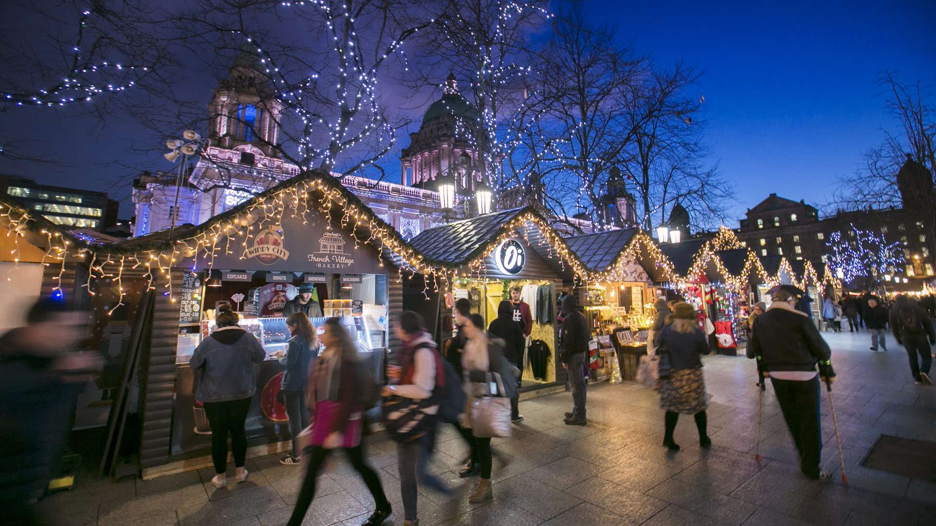 Stuff Your Face at the Belfast Christmas Market in Northern Ireland