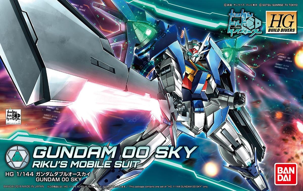 Gundam Build Divers 1/144 Gundam 00 Sky