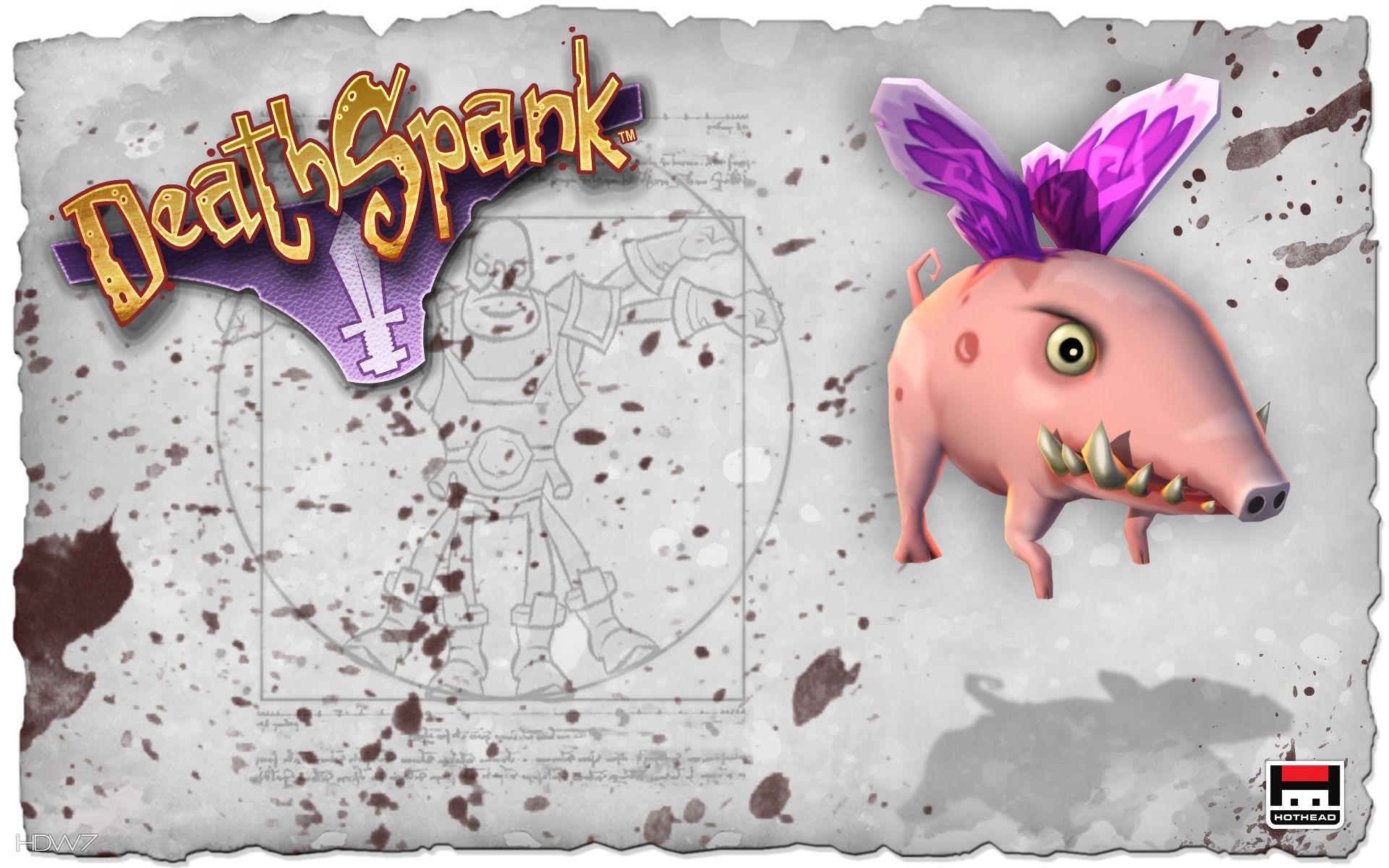 deathspank butter pig widescreen wallpaper. HD wallpaper gallery