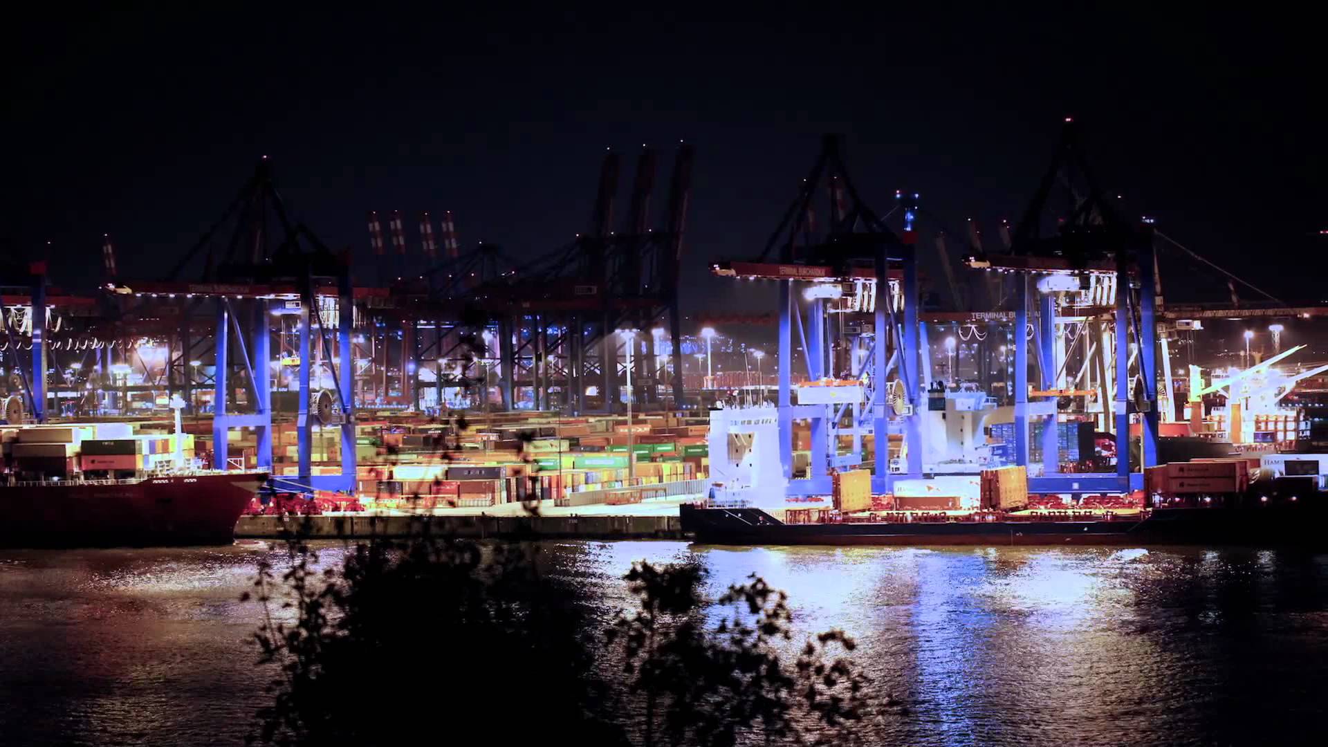 Container terminal Wallpaper 17 X 1080