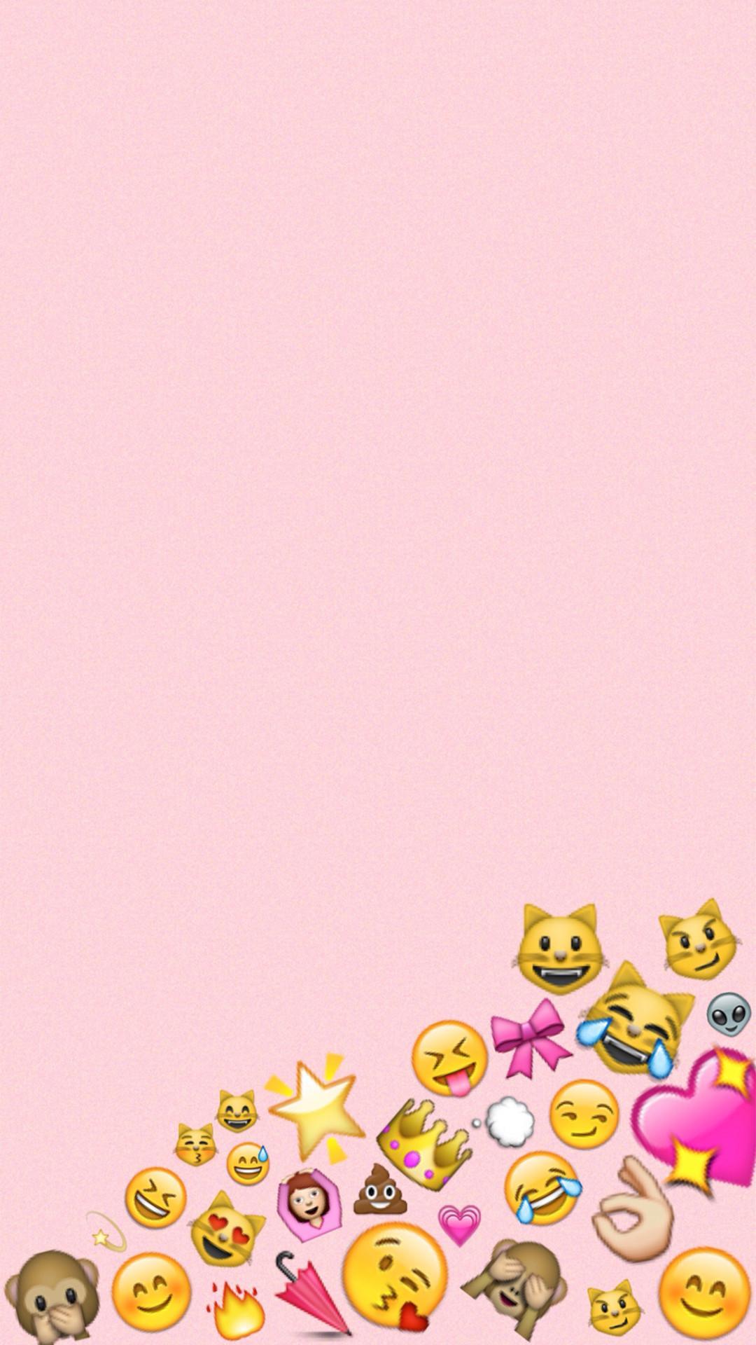 Emoji Wallpaper iPhone 8 Wallpaper Download