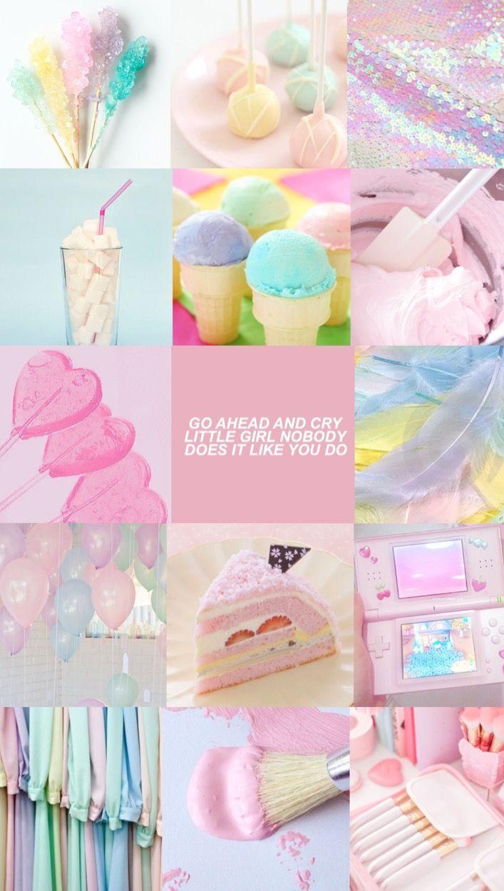 Aesthetic. pink pink and more pink. Pastel wallpaper