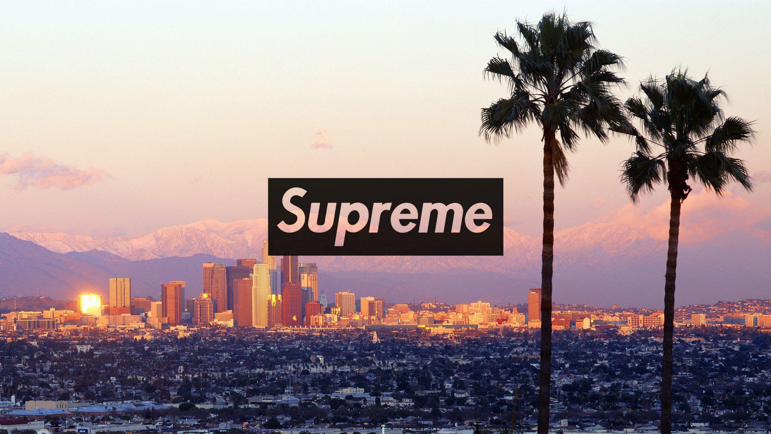 Download the Los Angeles Supreme wallpaper below