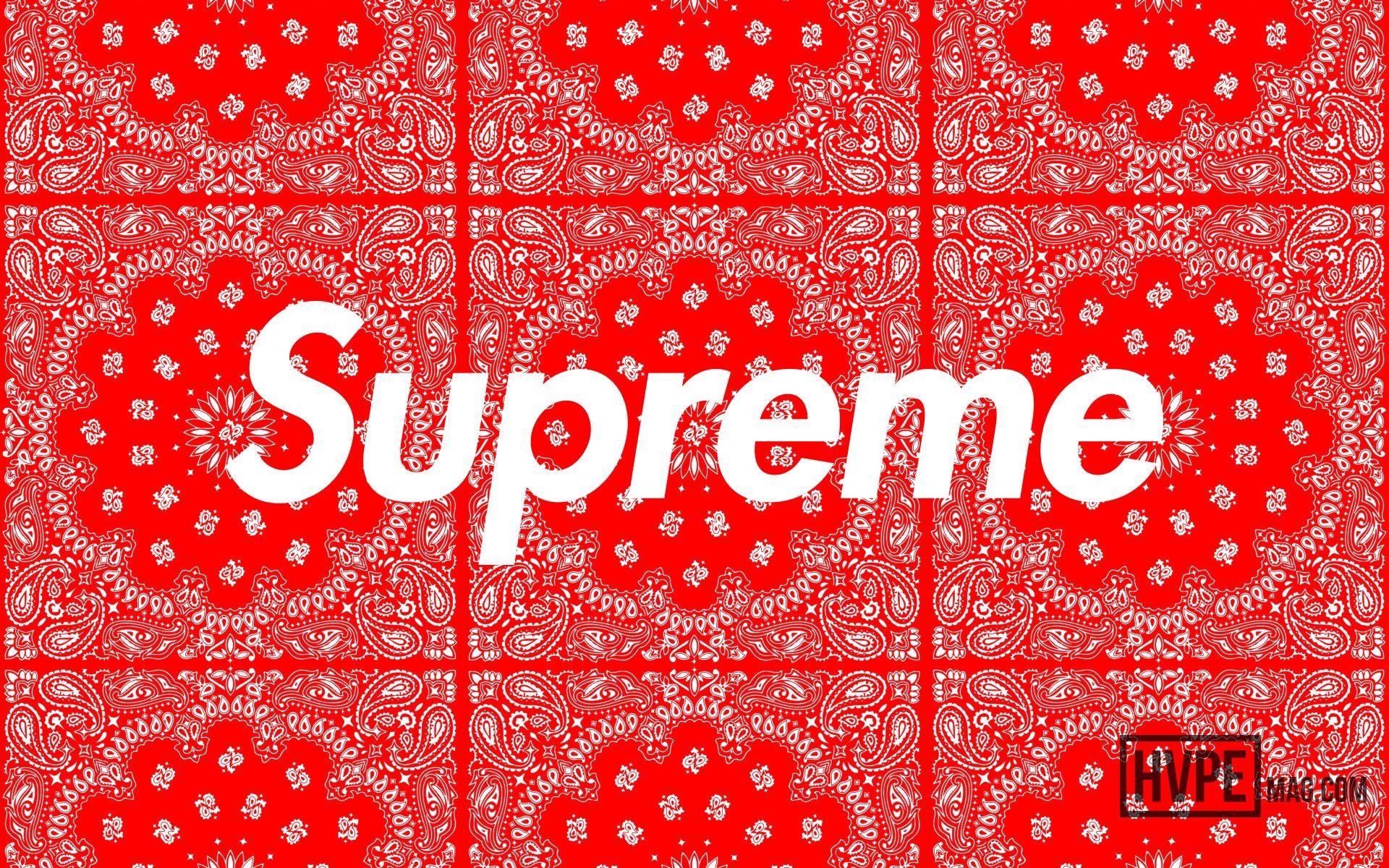 Red Supreme Wallpapers - Wallpaper Cave