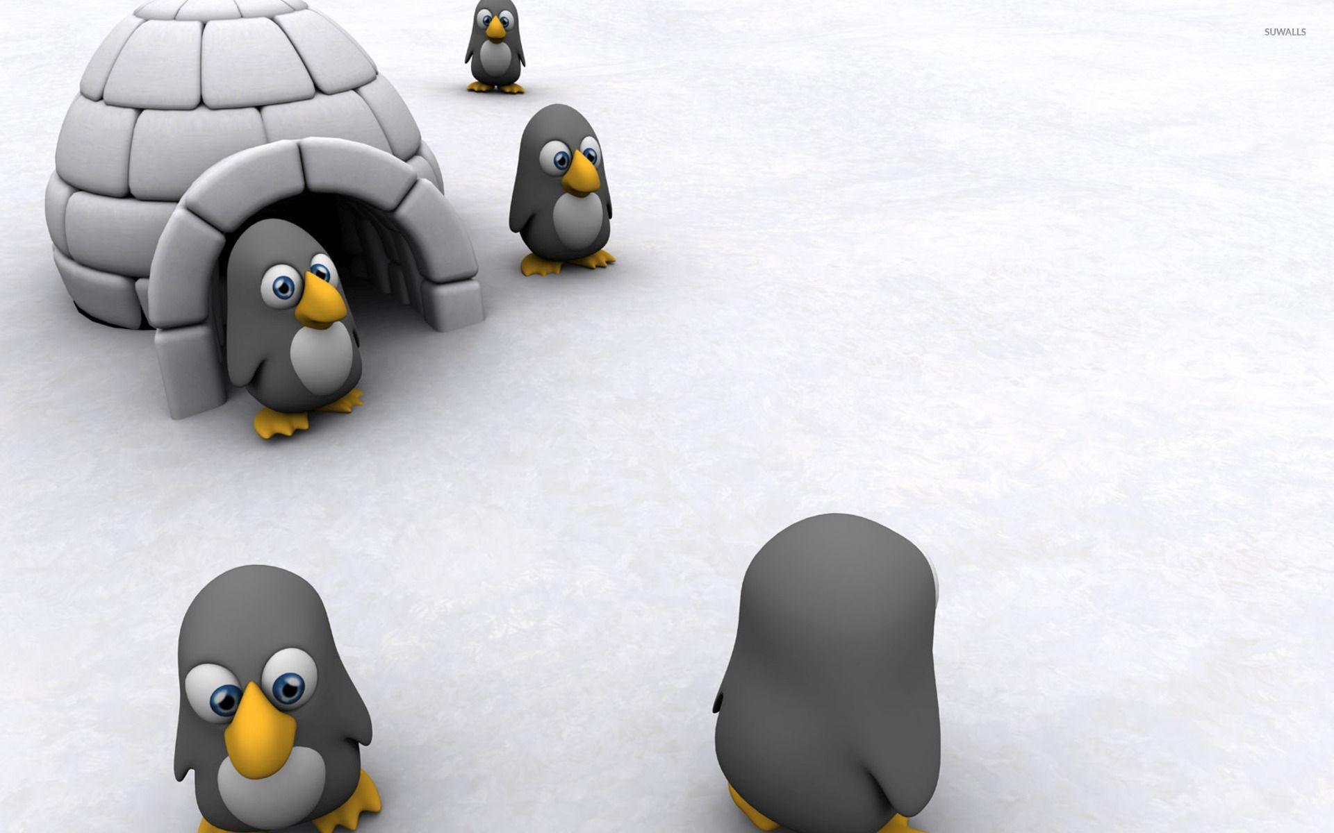 Cartoon Penguin Wallpapers - Wallpaper Cave