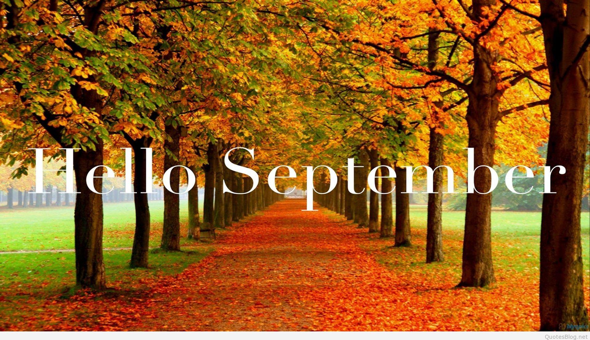 Hello September Image, Wallpaper, Status, DP