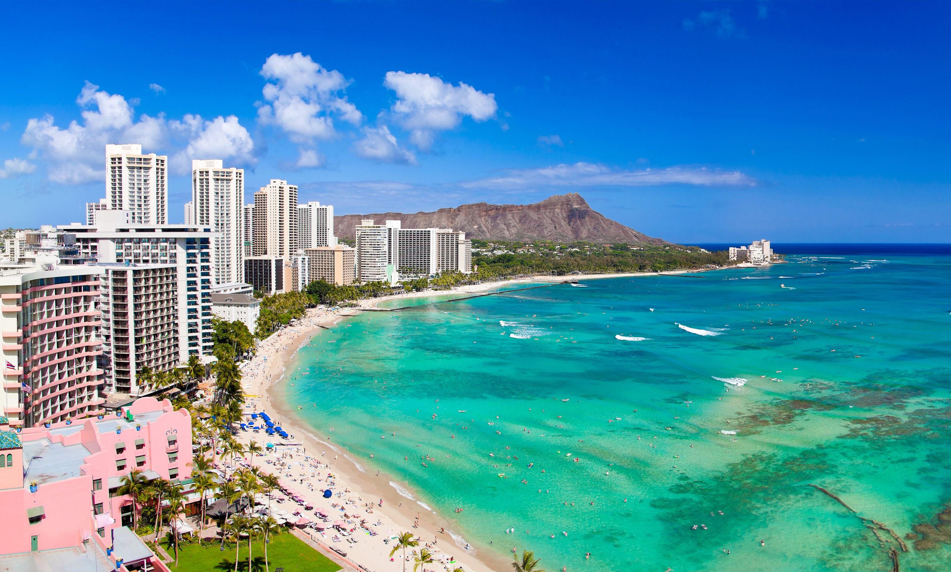 Waikiki Aerial Wallpapers - Wallpaper Cave