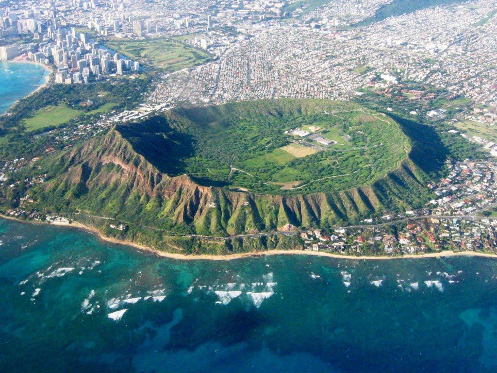 waikiki aerial wallpaper