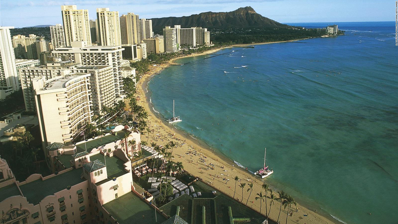 Hawaii's Waikiki Beach could soon be underwater because