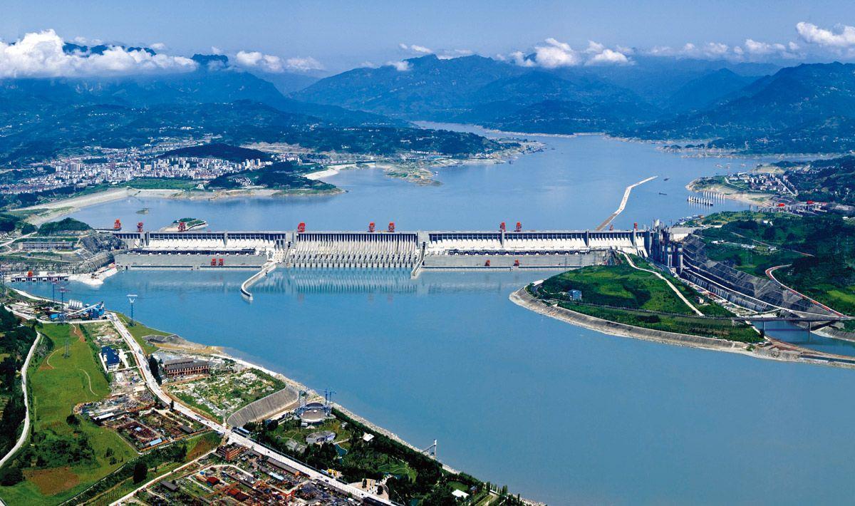 Three Gorges Dam is the world's largest hydroelectric power