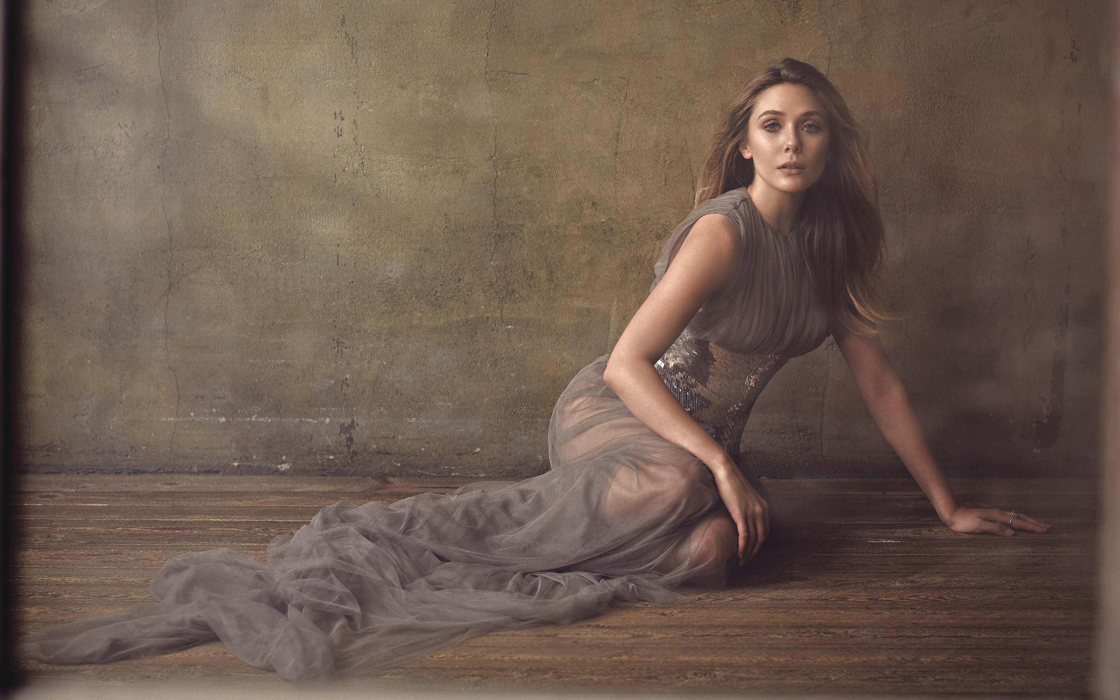 Download wallpaper Elizabeth Olsen, 4k, beauty, photohoot