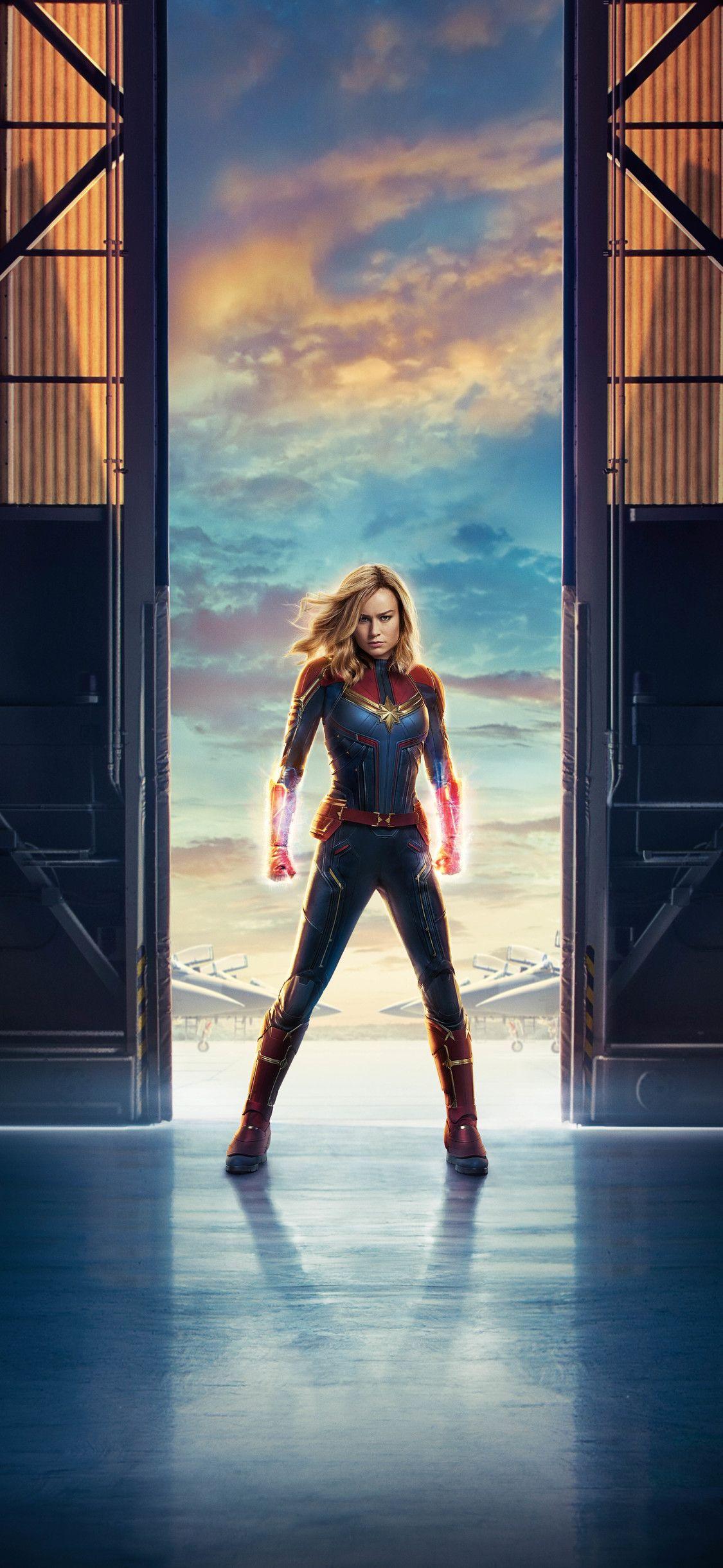 Captain Marvel Movie 10k iPhone XS, iPhone iPhone X HD