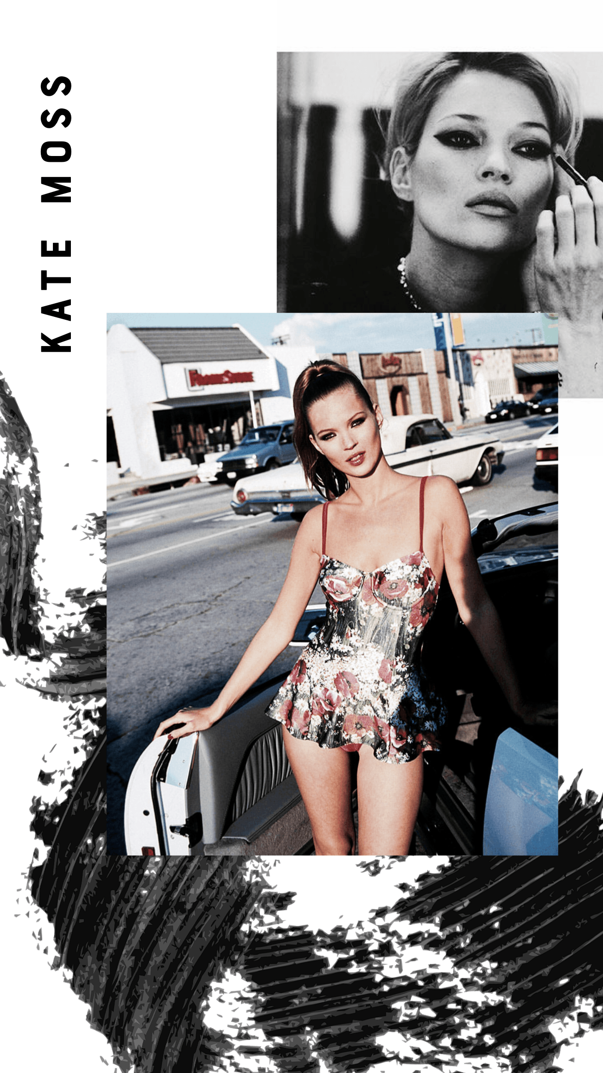 Kate Moss / Wallpaper #wallpaper #katemoss #wallpaperiphone #fashion