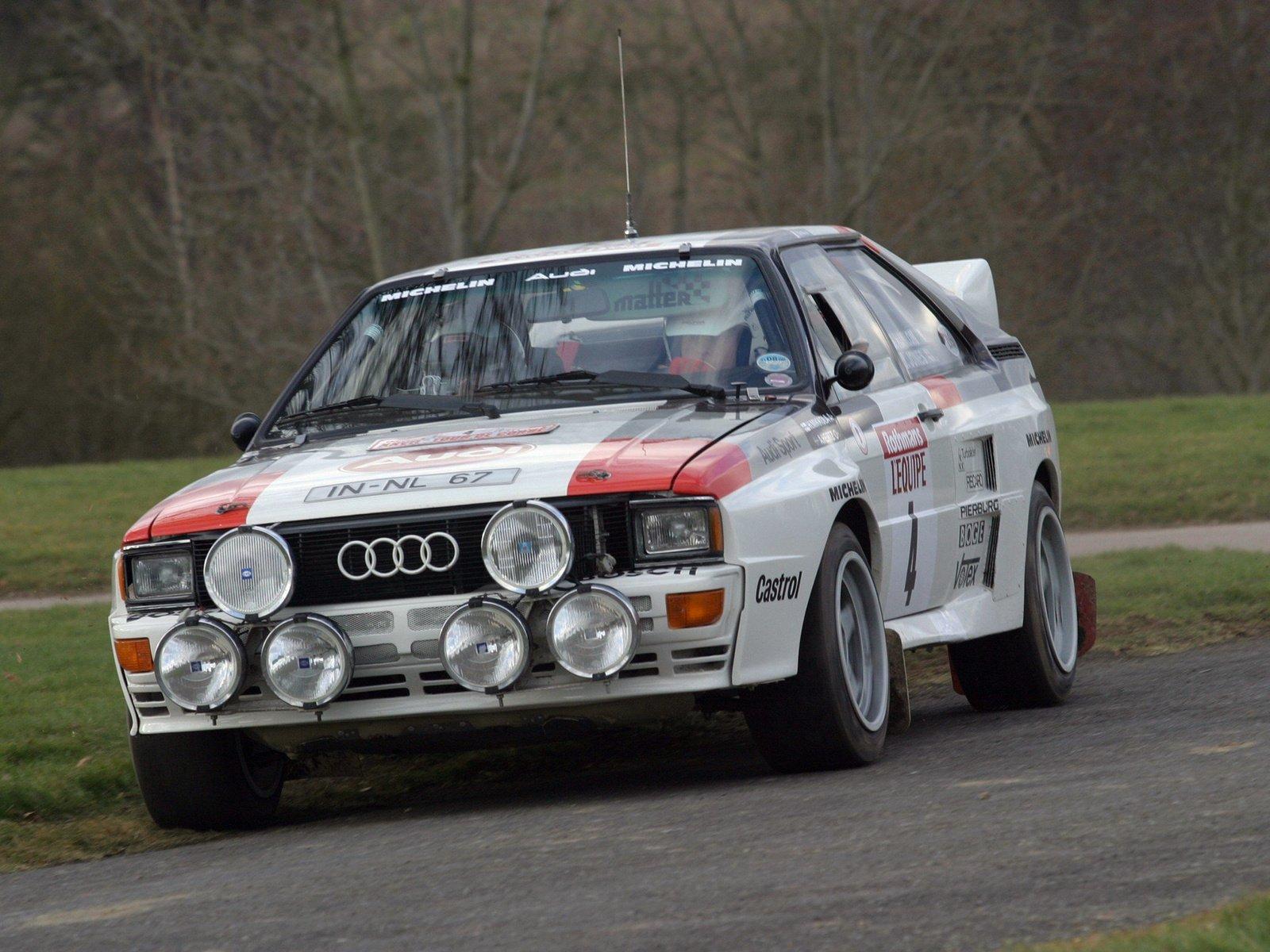 1983 85 Audi Quattro Group B Rally Car (Typ 85) Wrc Race