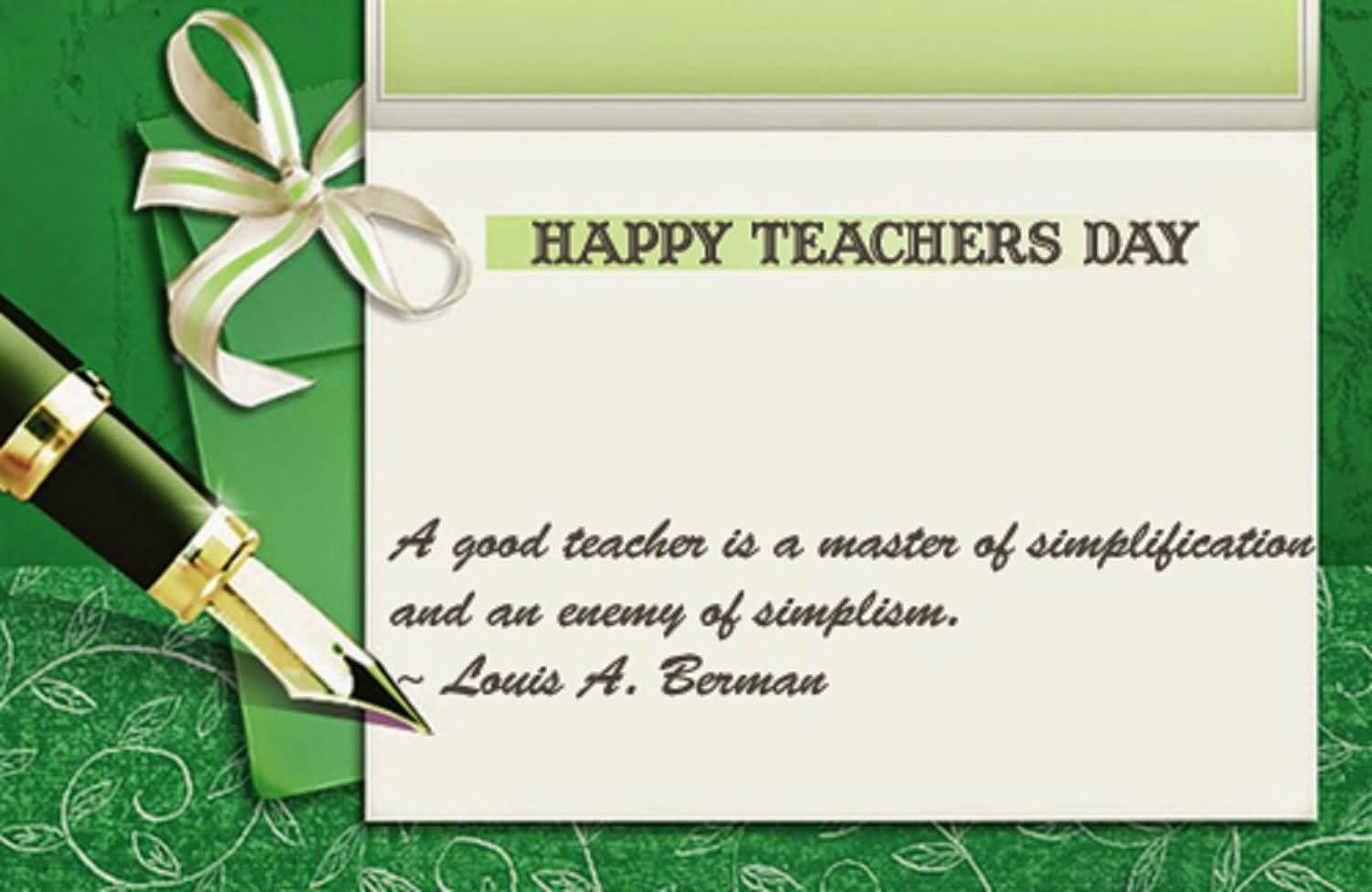2019} Happy Teachers Day Image, Picture, Photo and Wallpaper