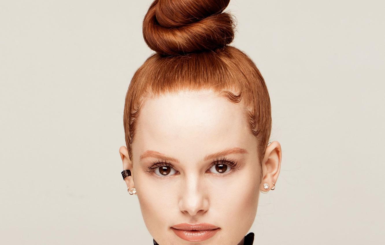 Wallpaper look, face, actress, red, red hair, Madelaine Petsch