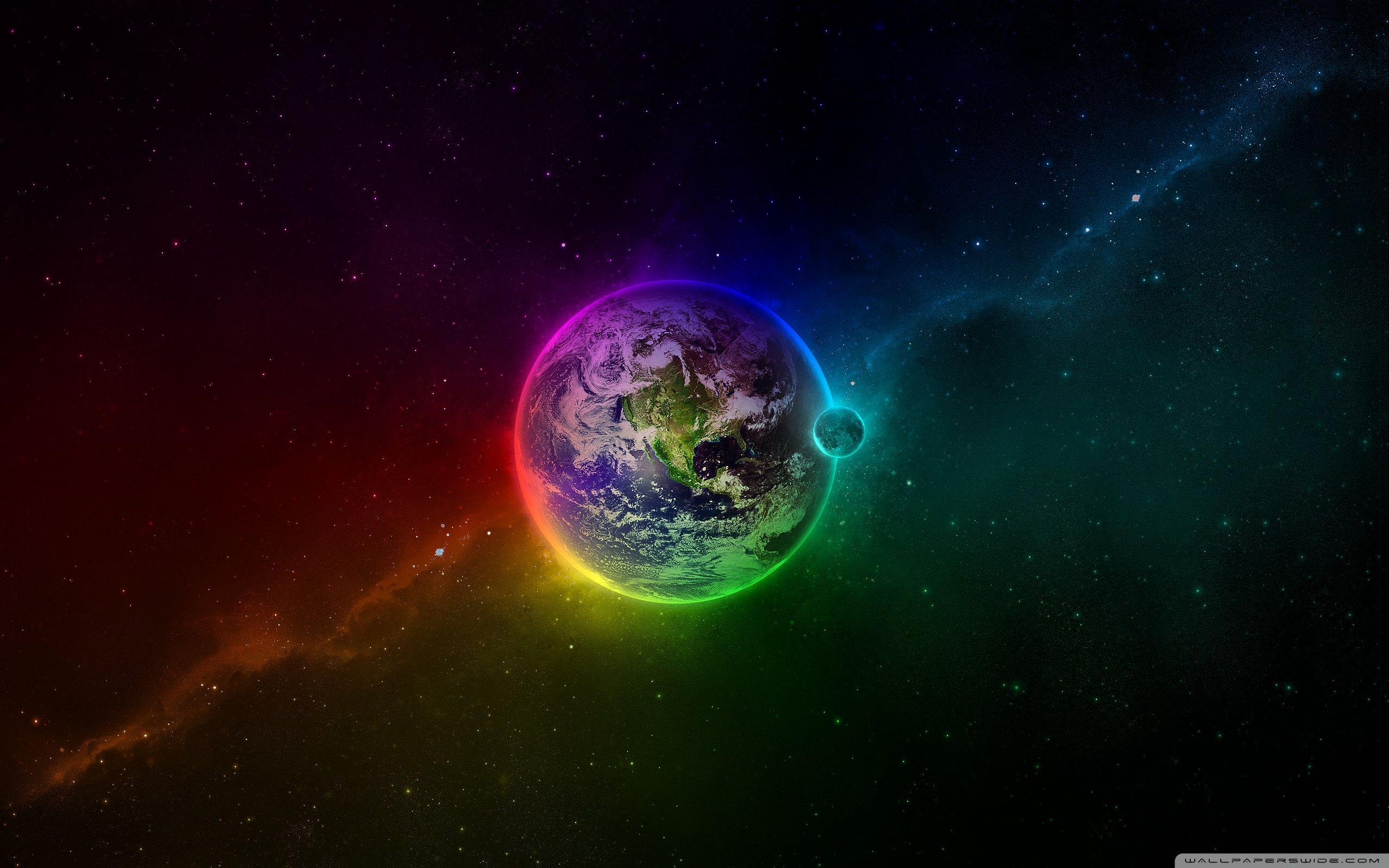 Colorful Earth Ultra HD Desktop Background Wallpaper for 4K