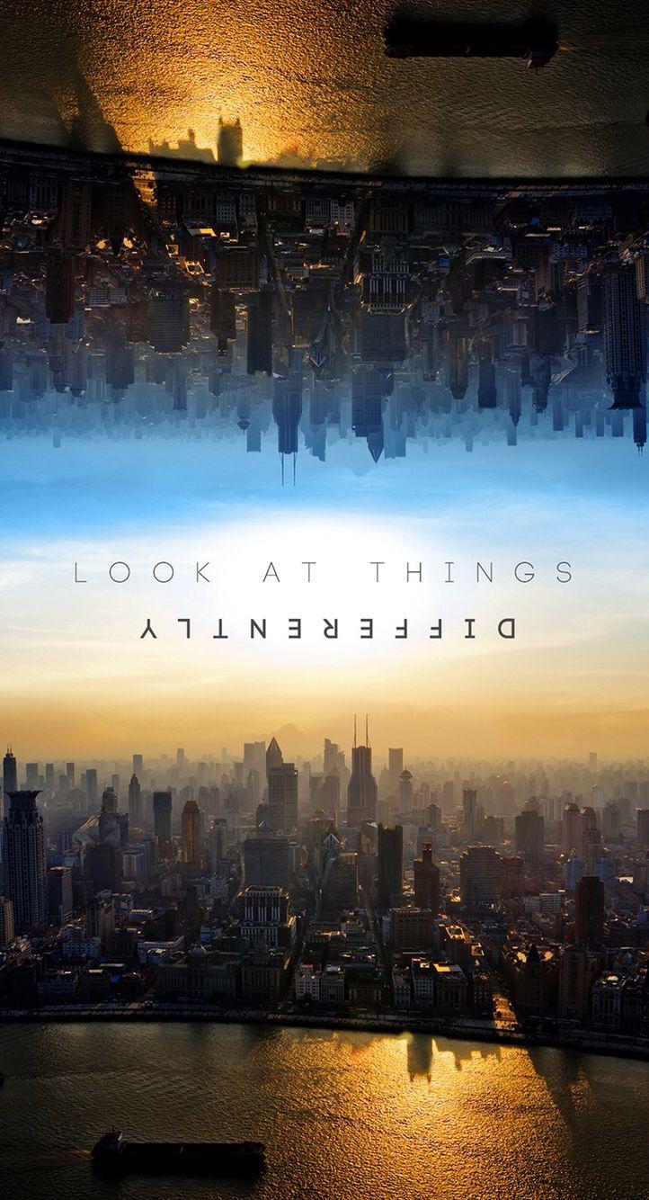 Look at things differently iPhone wallpaper. iPhone Wallpaper