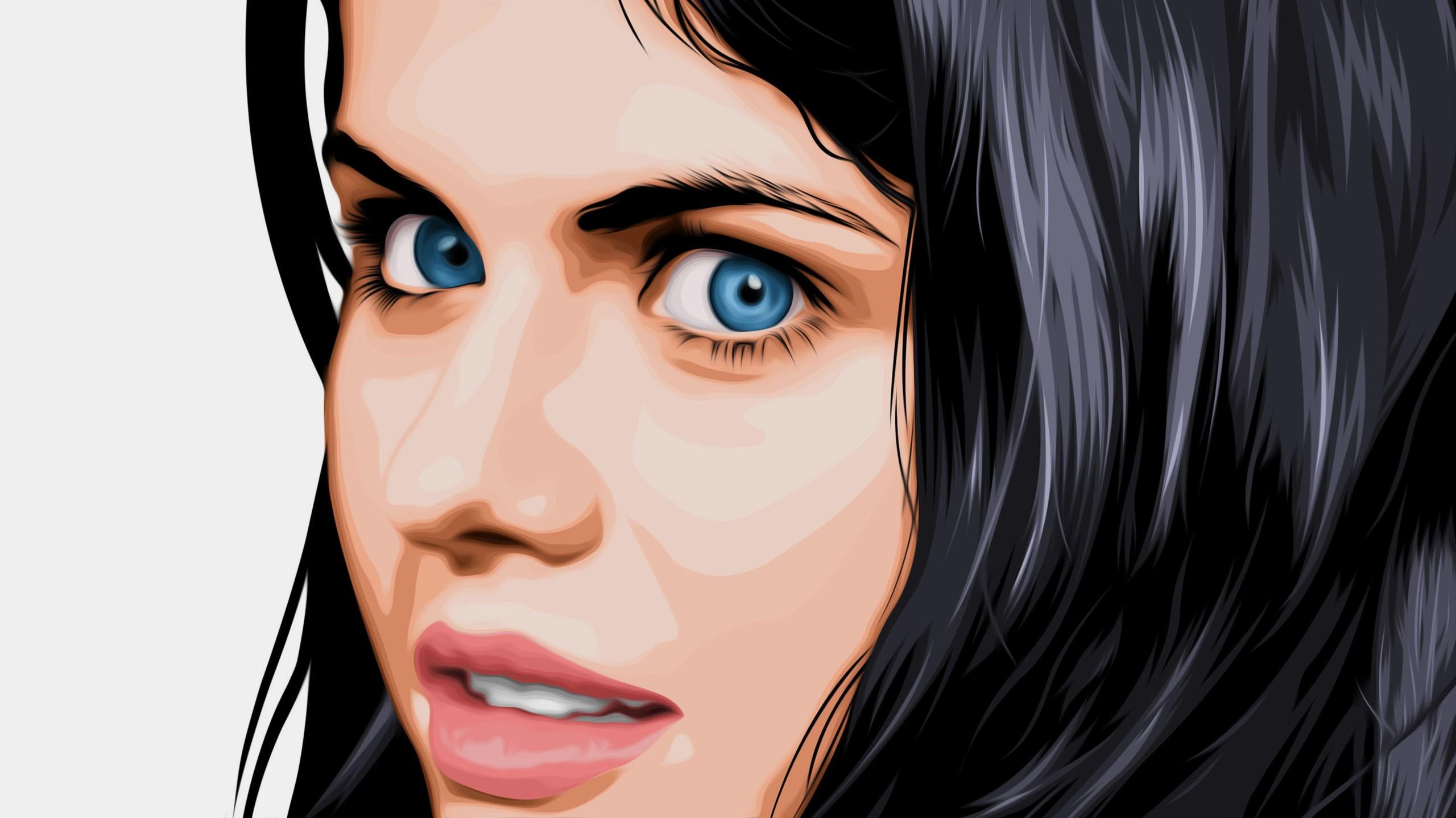 Alexandra Daddario Backround Eyed Brunette Celebrity