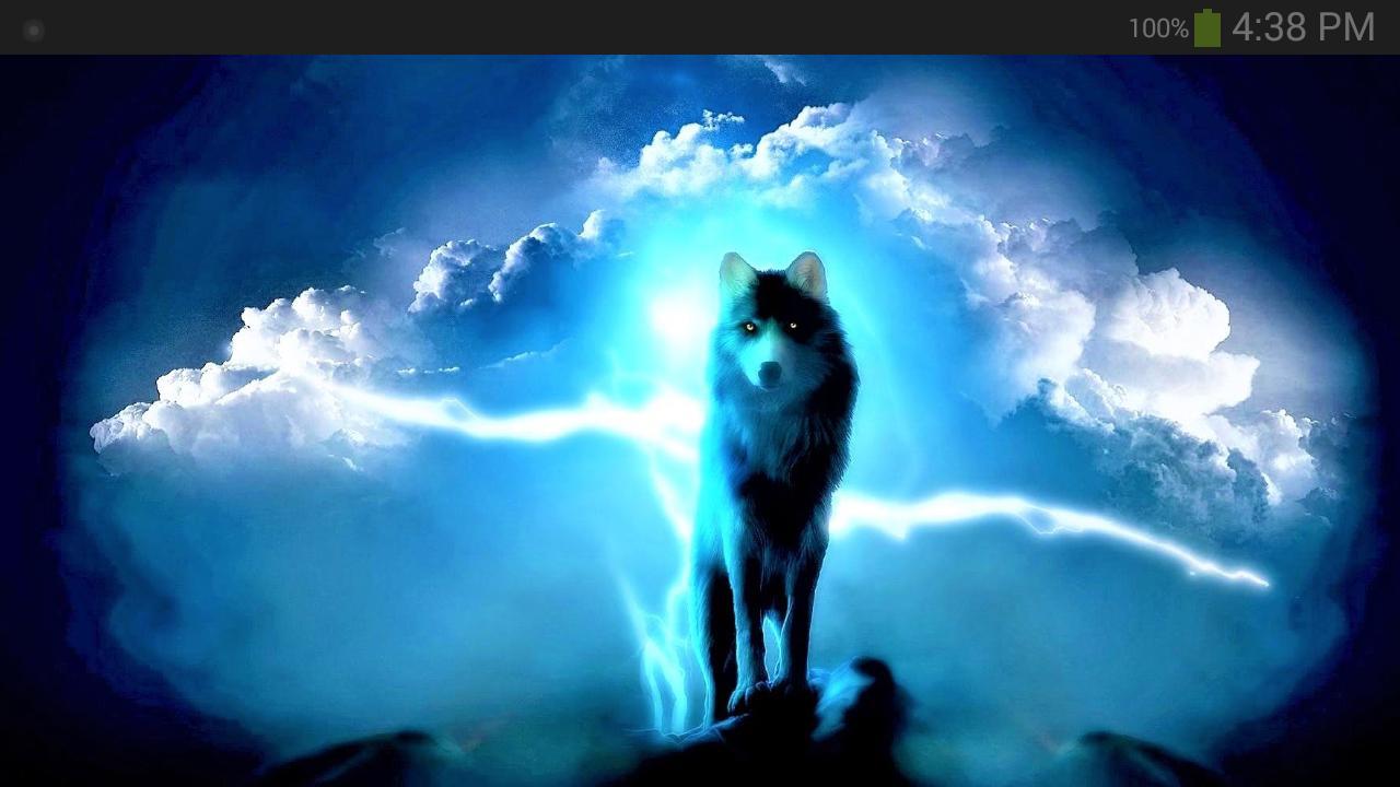 Fantasy Wolf Wallpaper for Android