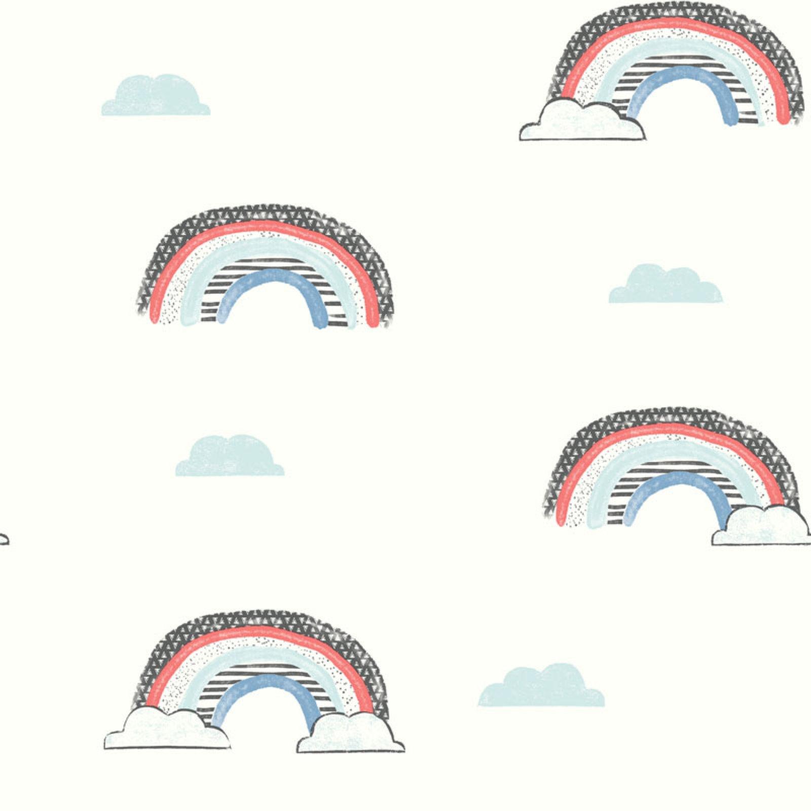 Manhattan Comfort Callaway Chasing Rainbows Wallpaper