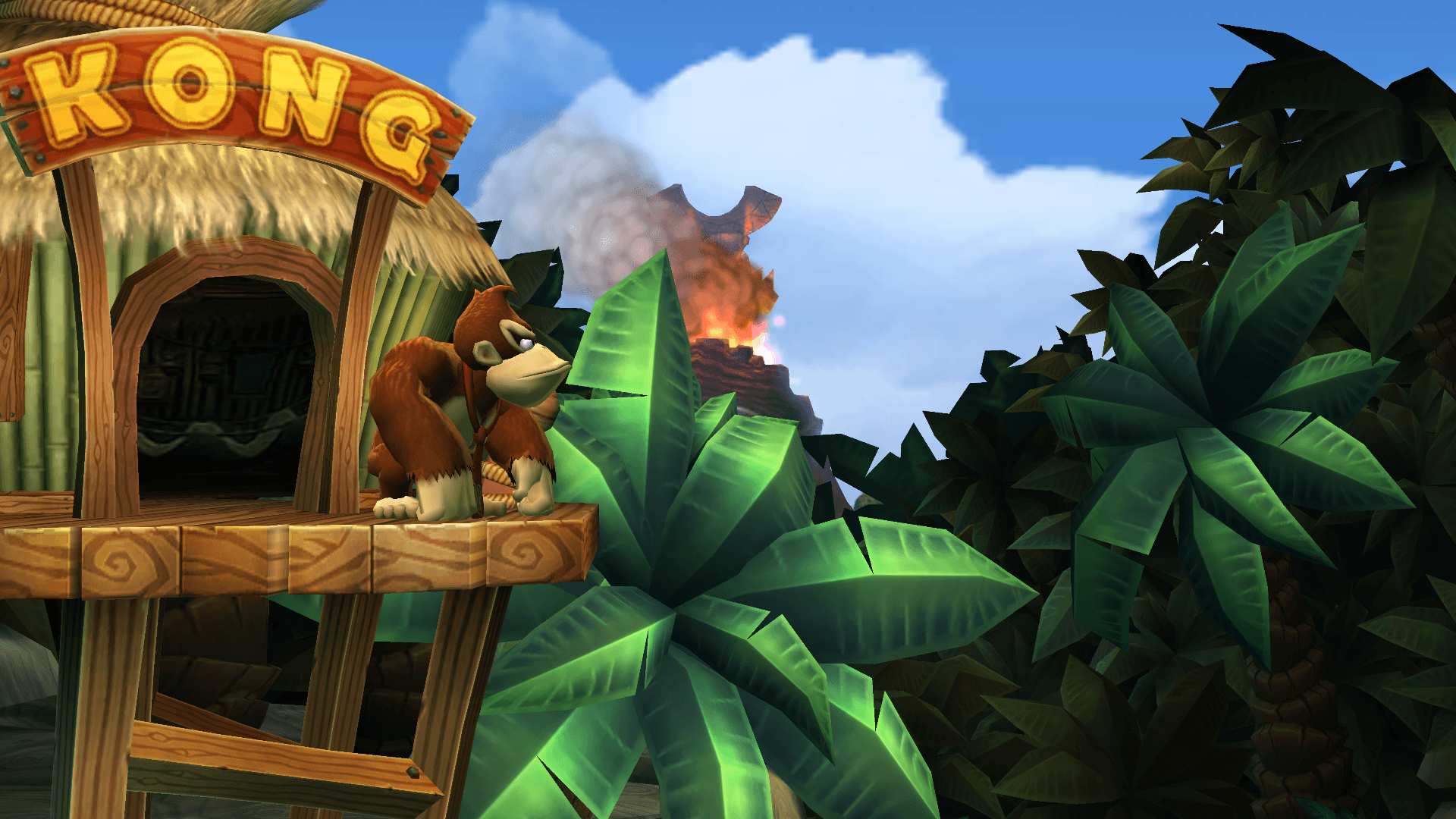 Donkey Kong and Diddy Kong's Treehouse