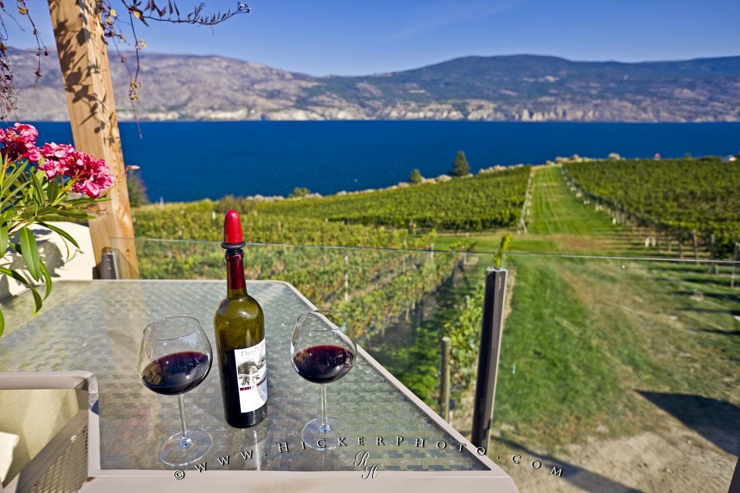 Free wallpaper background: Scenic Okanagan Lake Vineyard Bonitas Winery