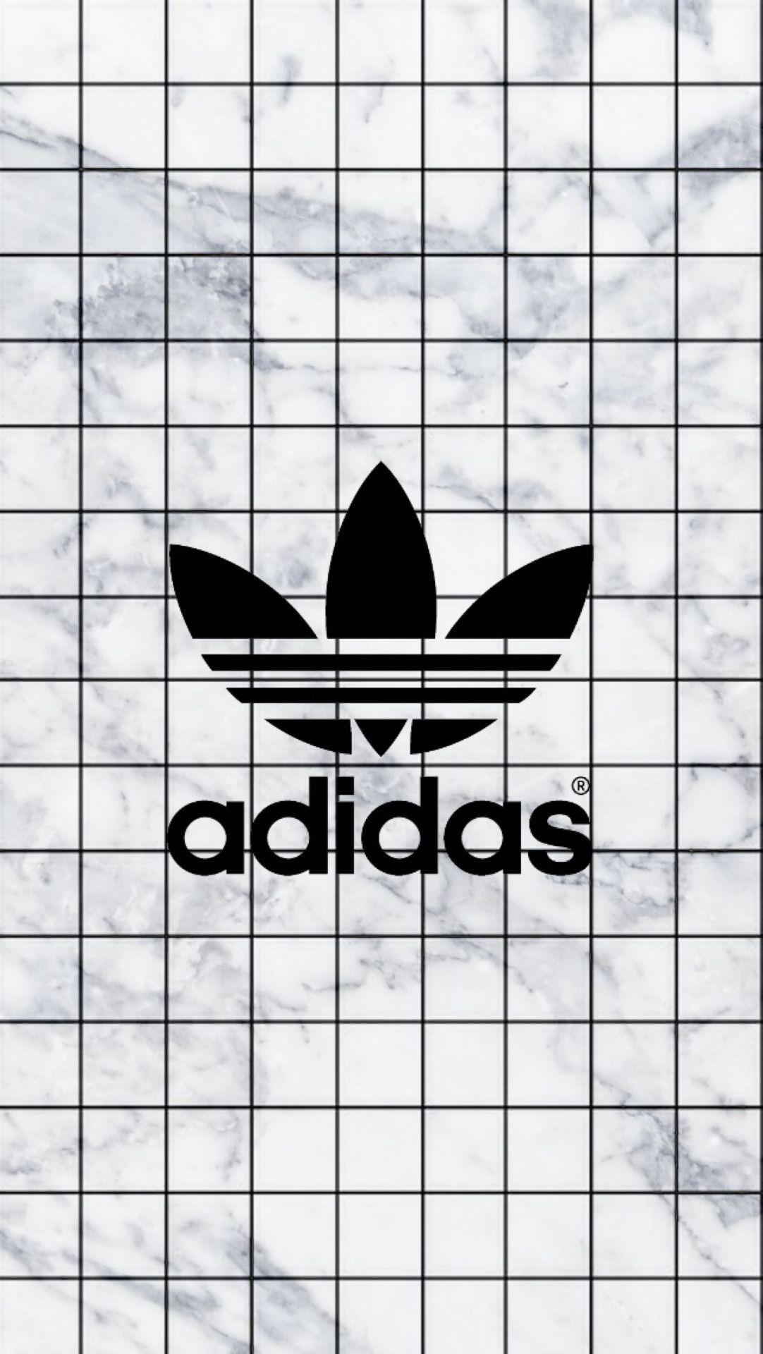 white adidas wallpaper
