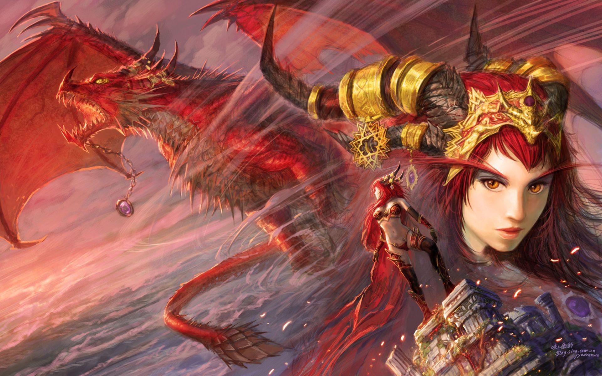 Alexstrasza The Life Binder Dragon. World Of Warcraft