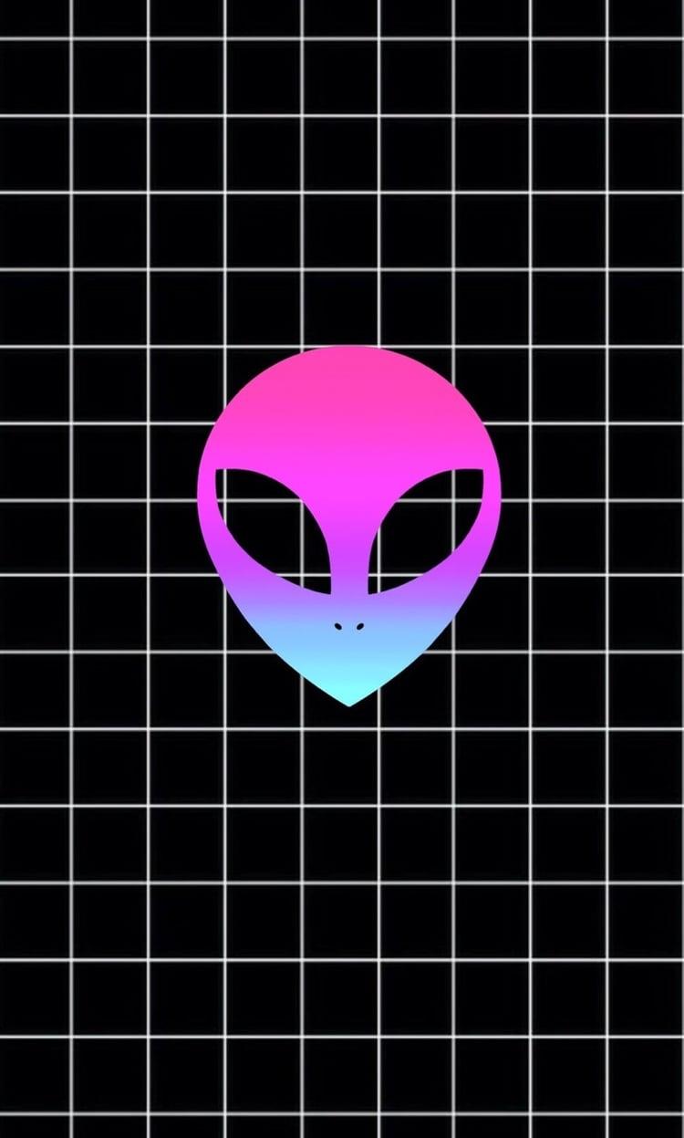 Aesthetic Alien Desktop Wallpaper