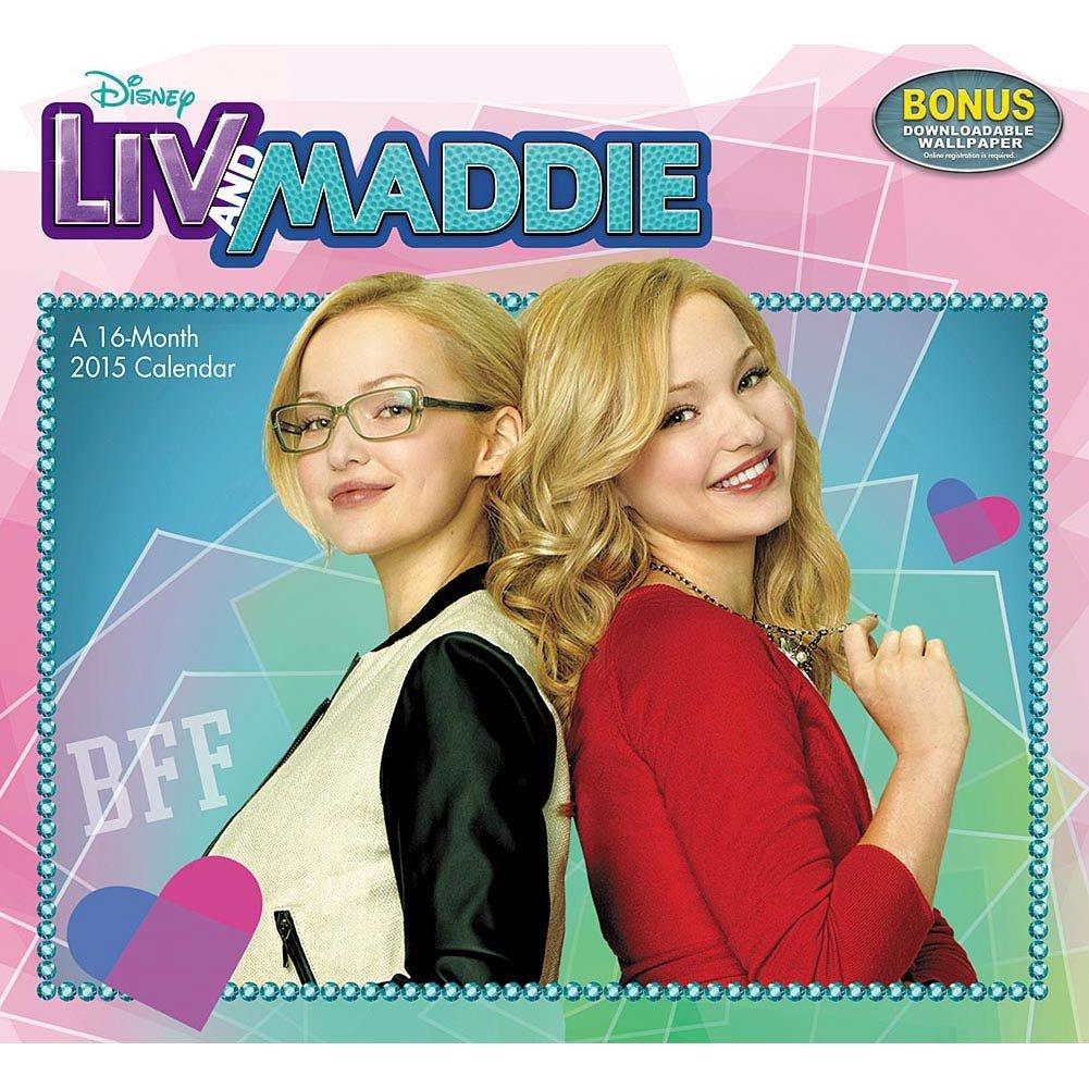 Disney Liv and Maddie 2015 Wall Calendar: Amazon.ca: Office