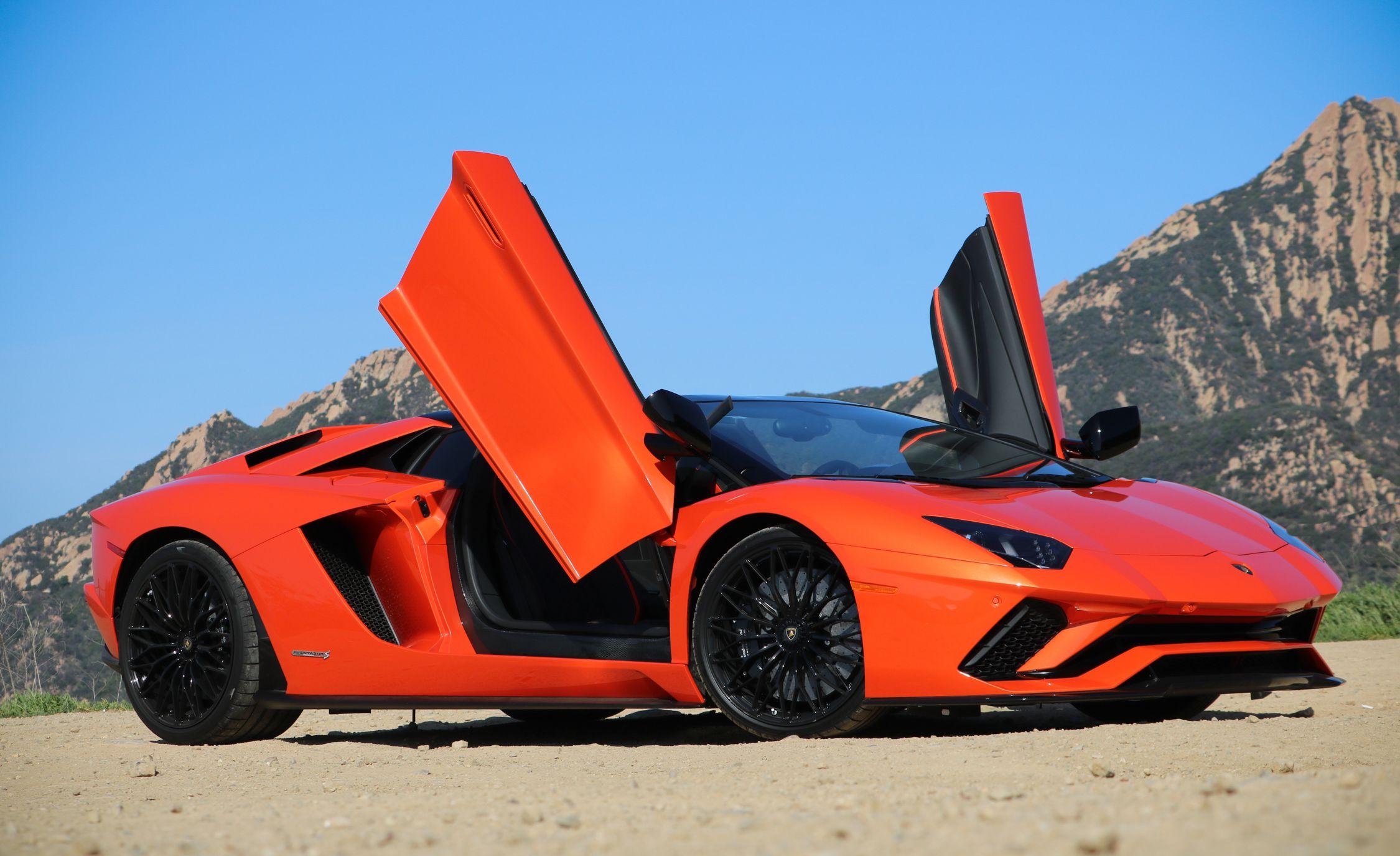 Lamborghini Aventador S Roadster Wallpaper HD