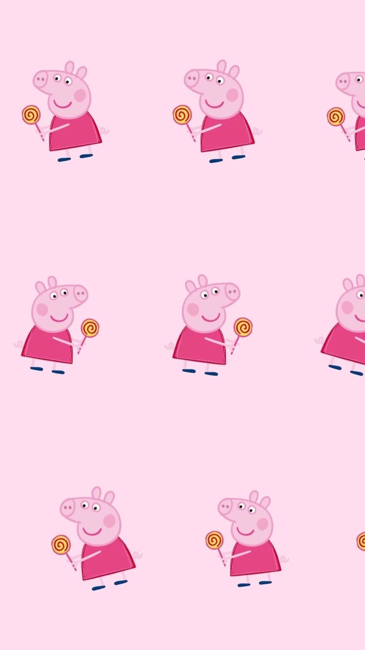 peppa pig. Wallpaper. Pig wallpaper, Peppa pig