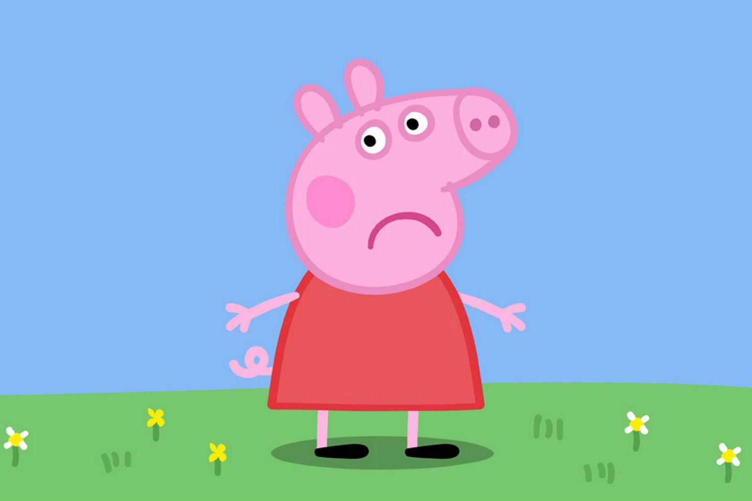 Peppa Pig Triste Wallpaper Gratis Pig