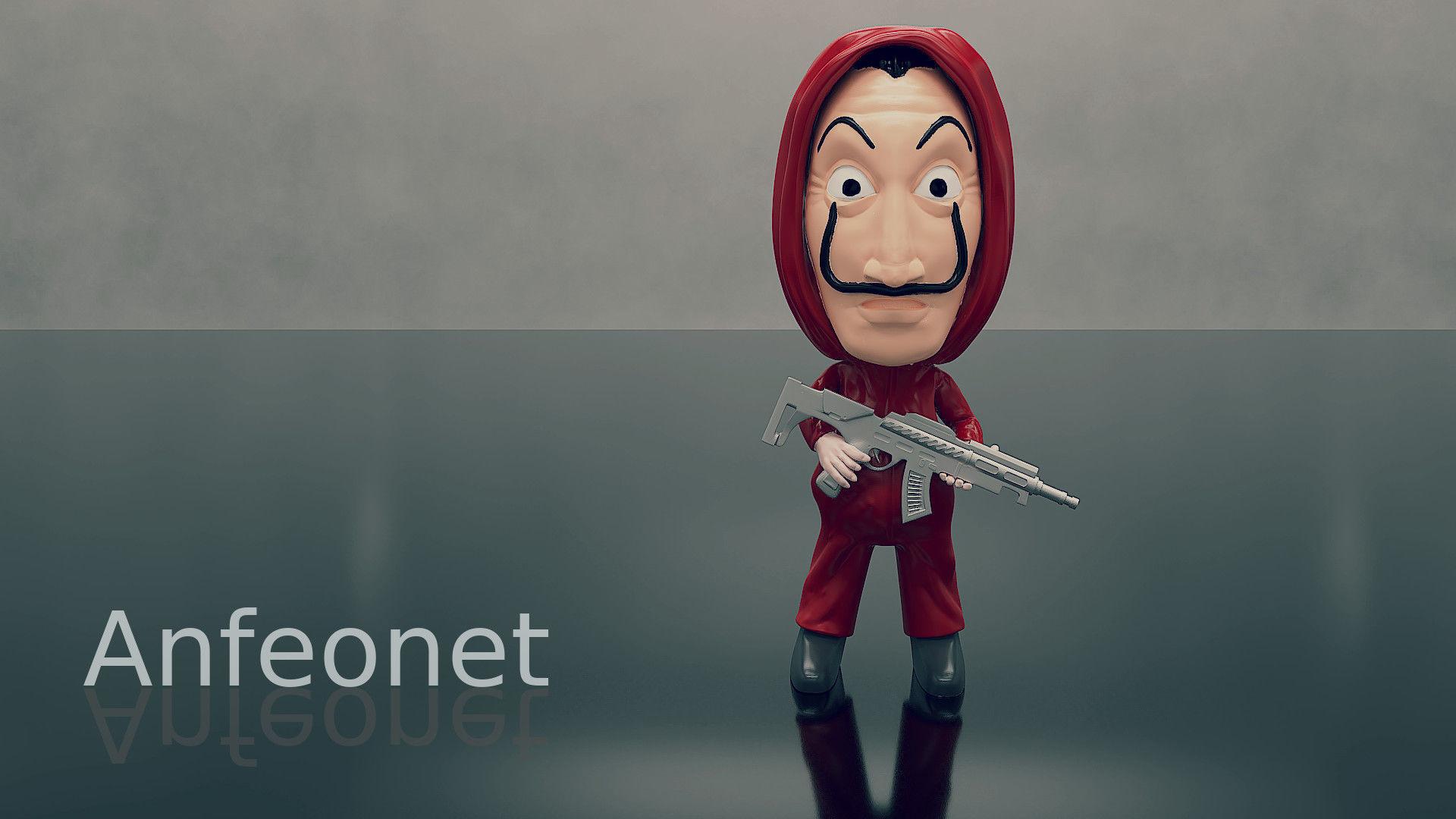 Money Heist Mask Wallpapers - Wallpaper Cave